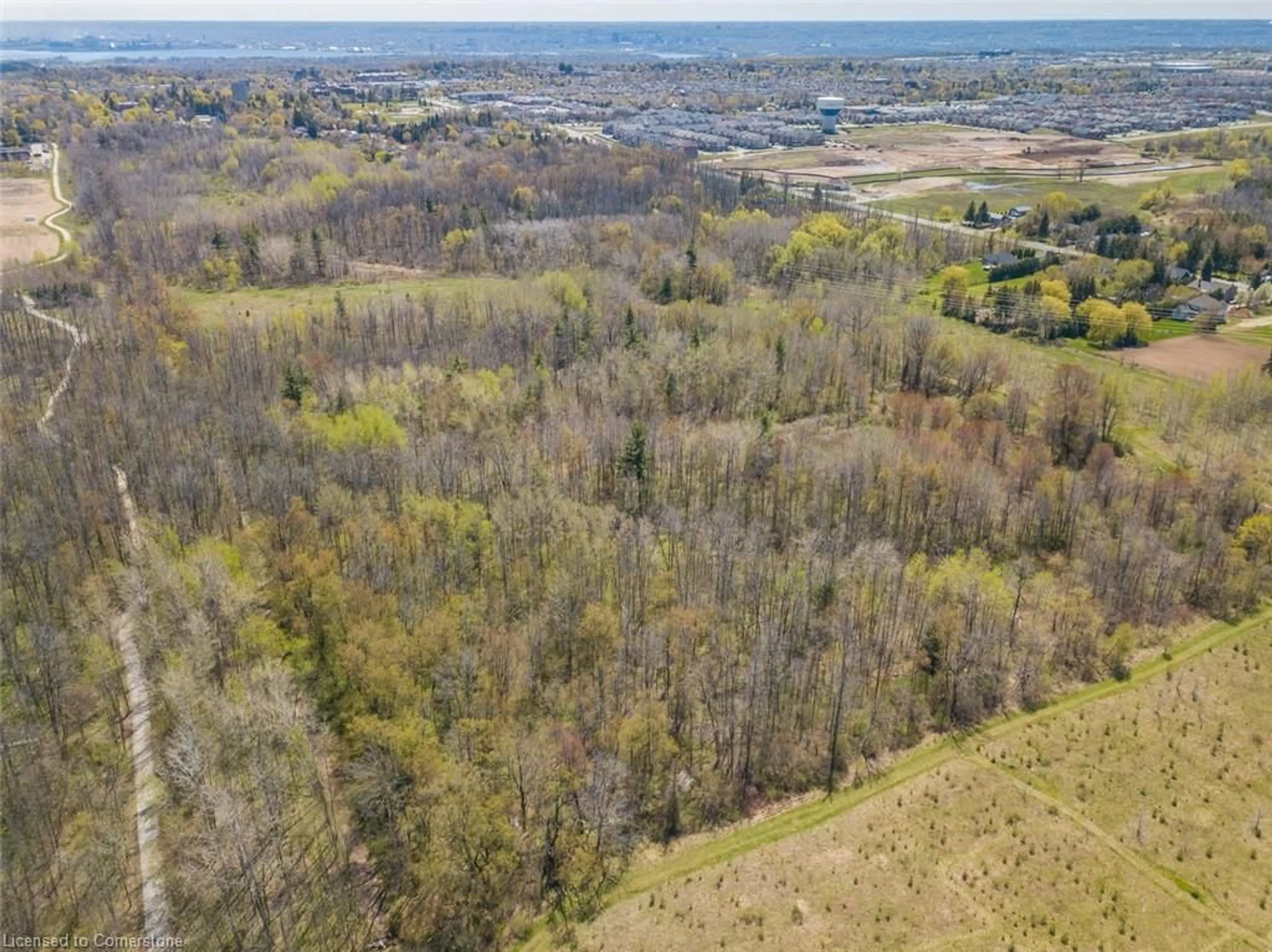 A pic from outside/outdoor area/front of a property/back of a property/a pic from drone, forest/trees view for REAR Parkside Dr, Waterdown Ontario L0R 2H0