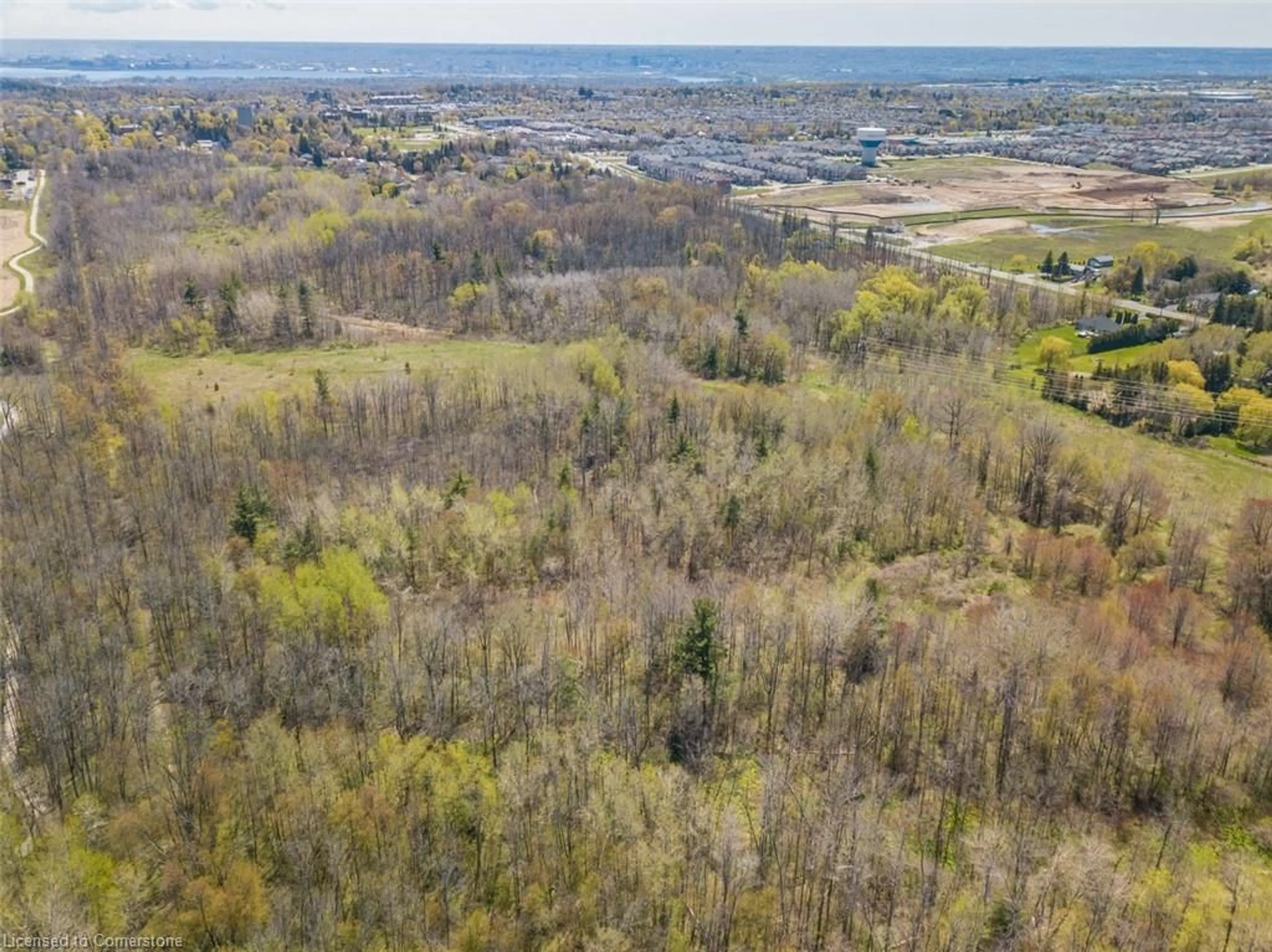 A pic from outside/outdoor area/front of a property/back of a property/a pic from drone, forest/trees view for REAR Parkside Dr, Waterdown Ontario L0R 2H0