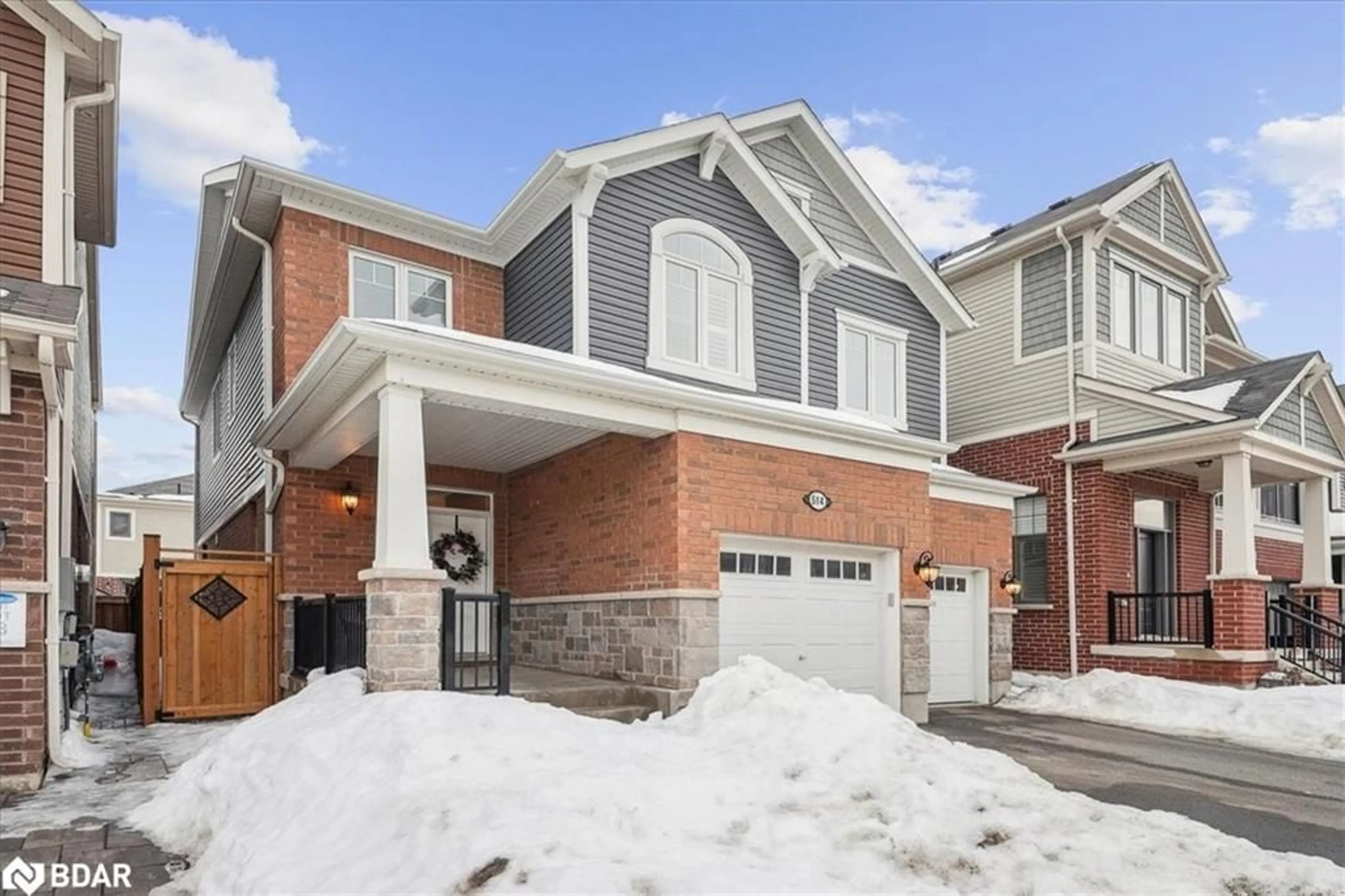 Home with brick exterior material, street for 514 Juneberry Court Crt, Milton Ontario L9E 1M7