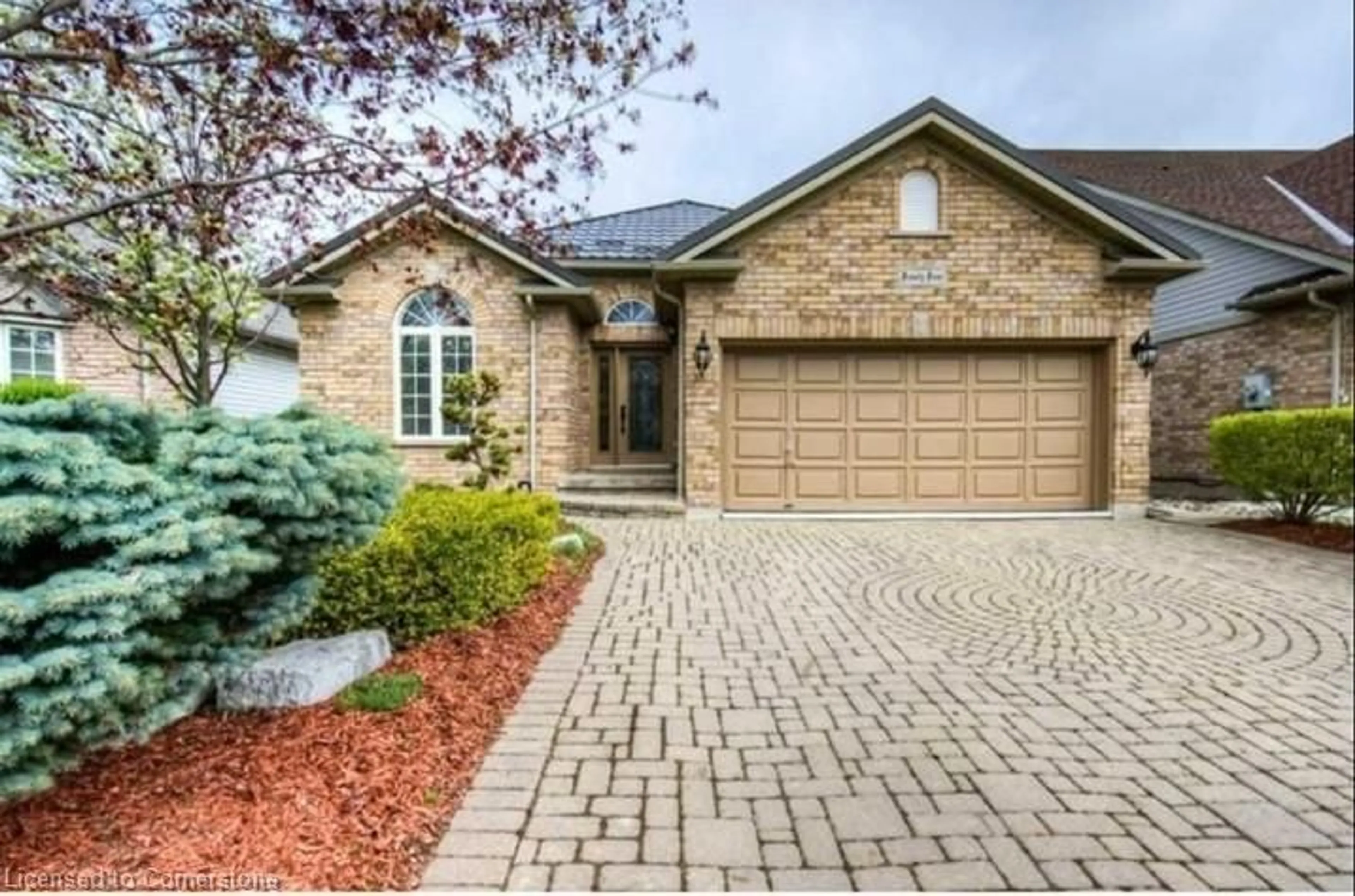 Home with brick exterior material, street for 44 Mcnichol Dr, Cambridge Ontario N1P 1C9