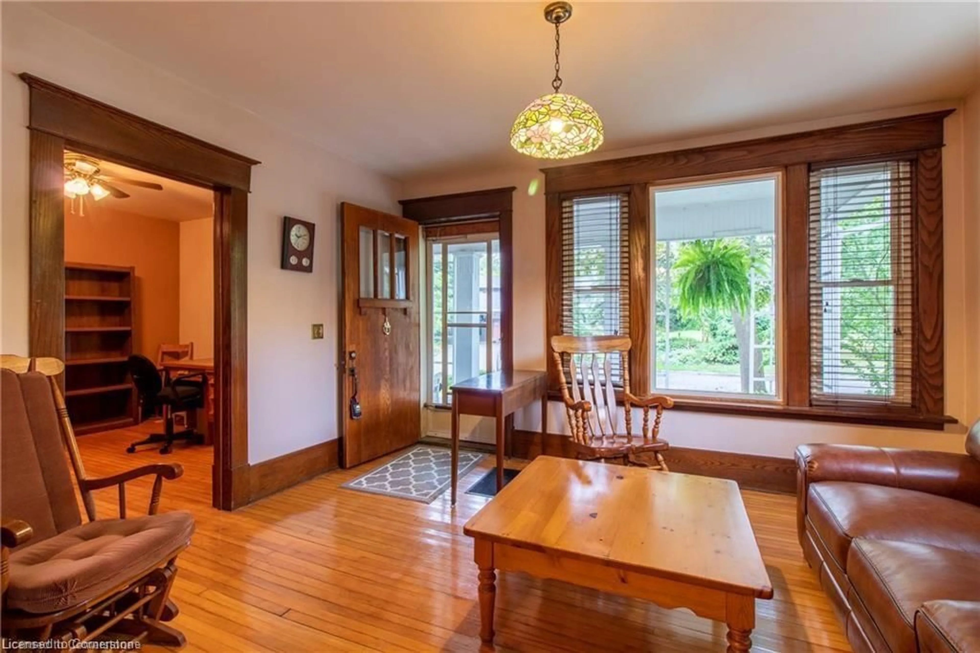 Dining room, wood/laminate floor for 15 Humberstone Ave, Brantford Ontario N3S 7A4