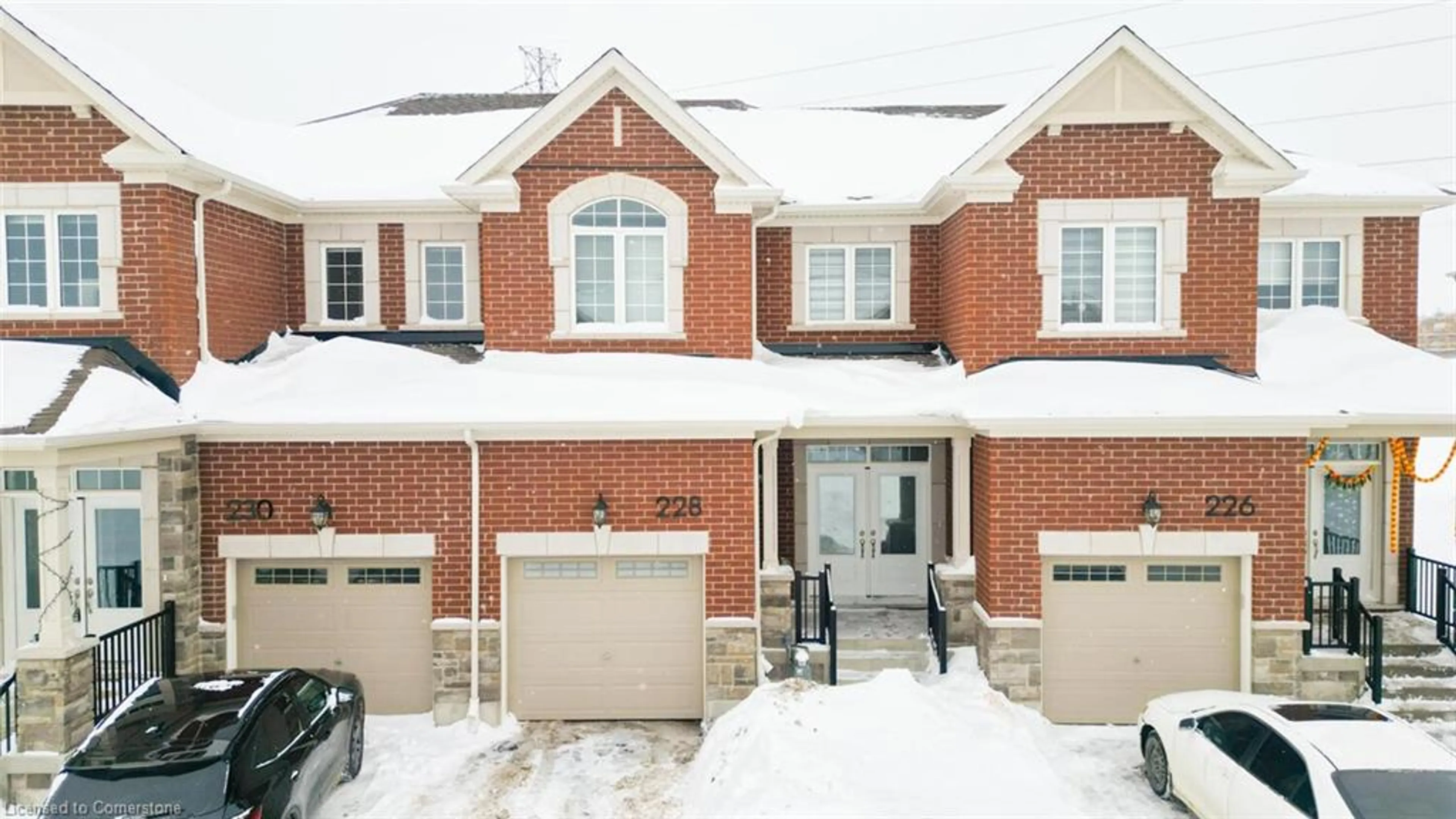 Home with brick exterior material, street for 228 Histand Trail, Kitchener Ontario N2R 0S3