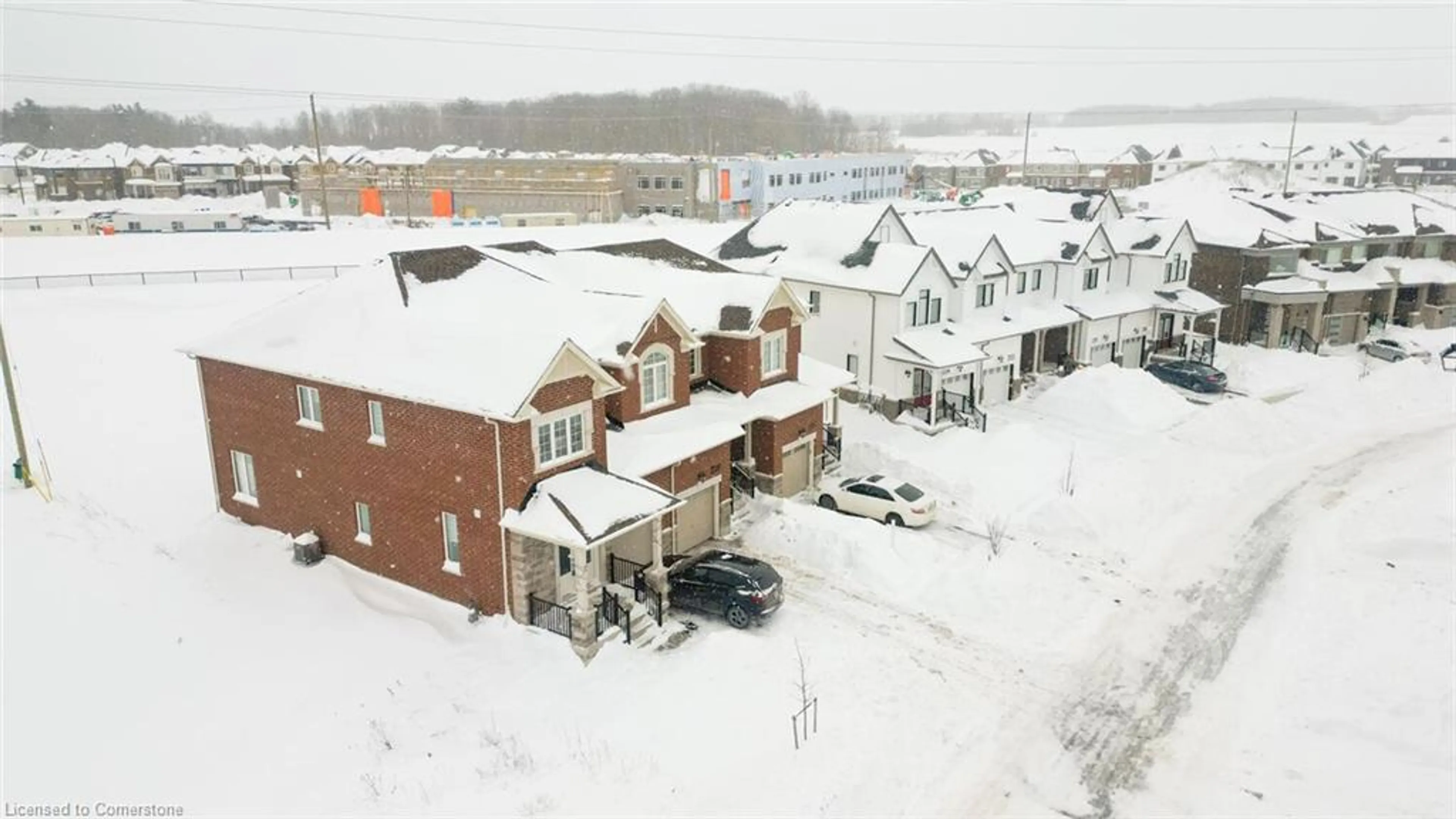 A pic from outside/outdoor area/front of a property/back of a property/a pic from drone, street for 228 Histand Trail, Kitchener Ontario N2R 0S3