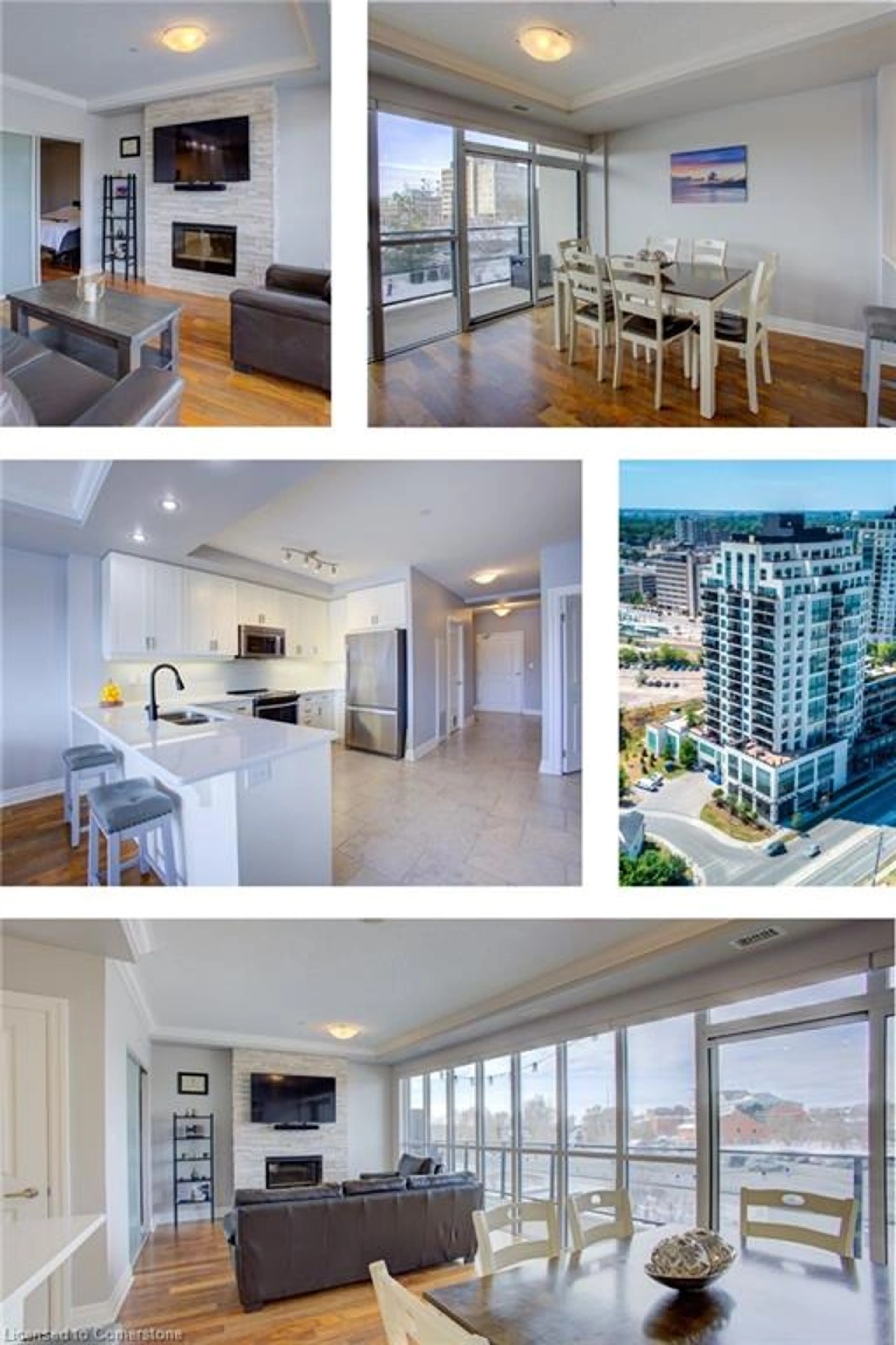 Open concept kitchen, unknown for 150 Wellington St #404, Guelph Ontario N1H 3R2