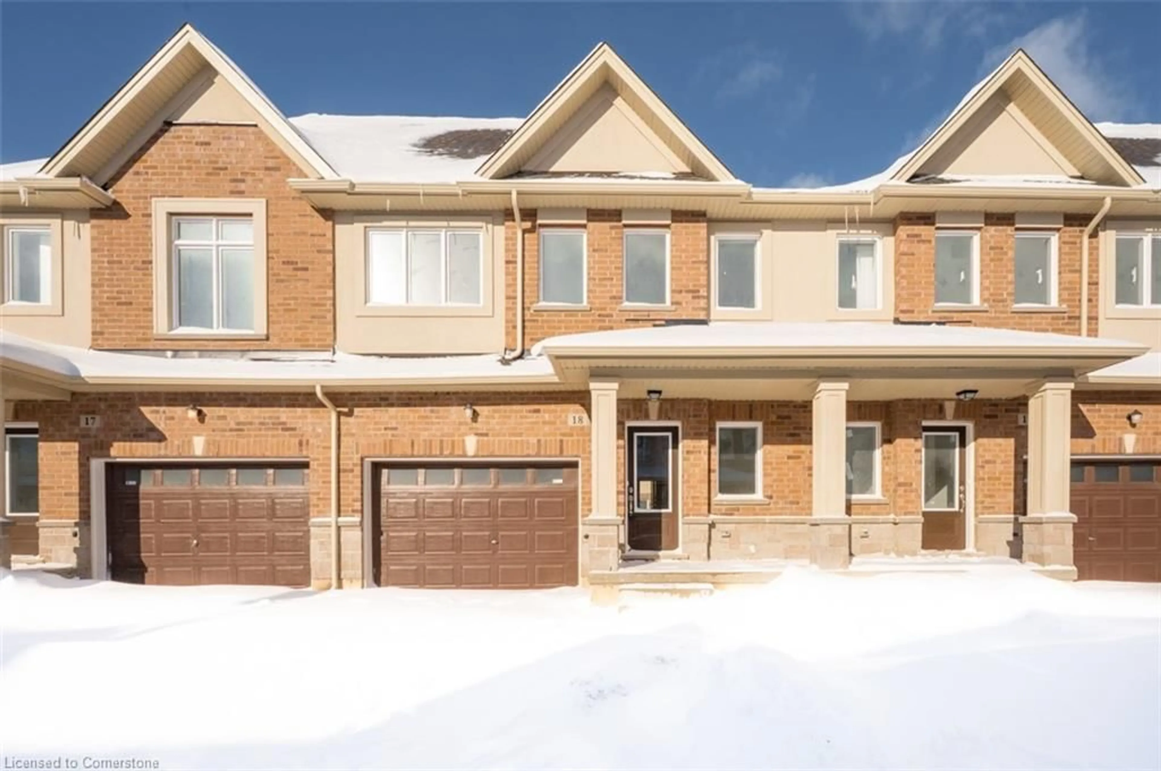 Home with brick exterior material, street for 205 Thames Way #18, Hamilton Ontario L0R 1W0