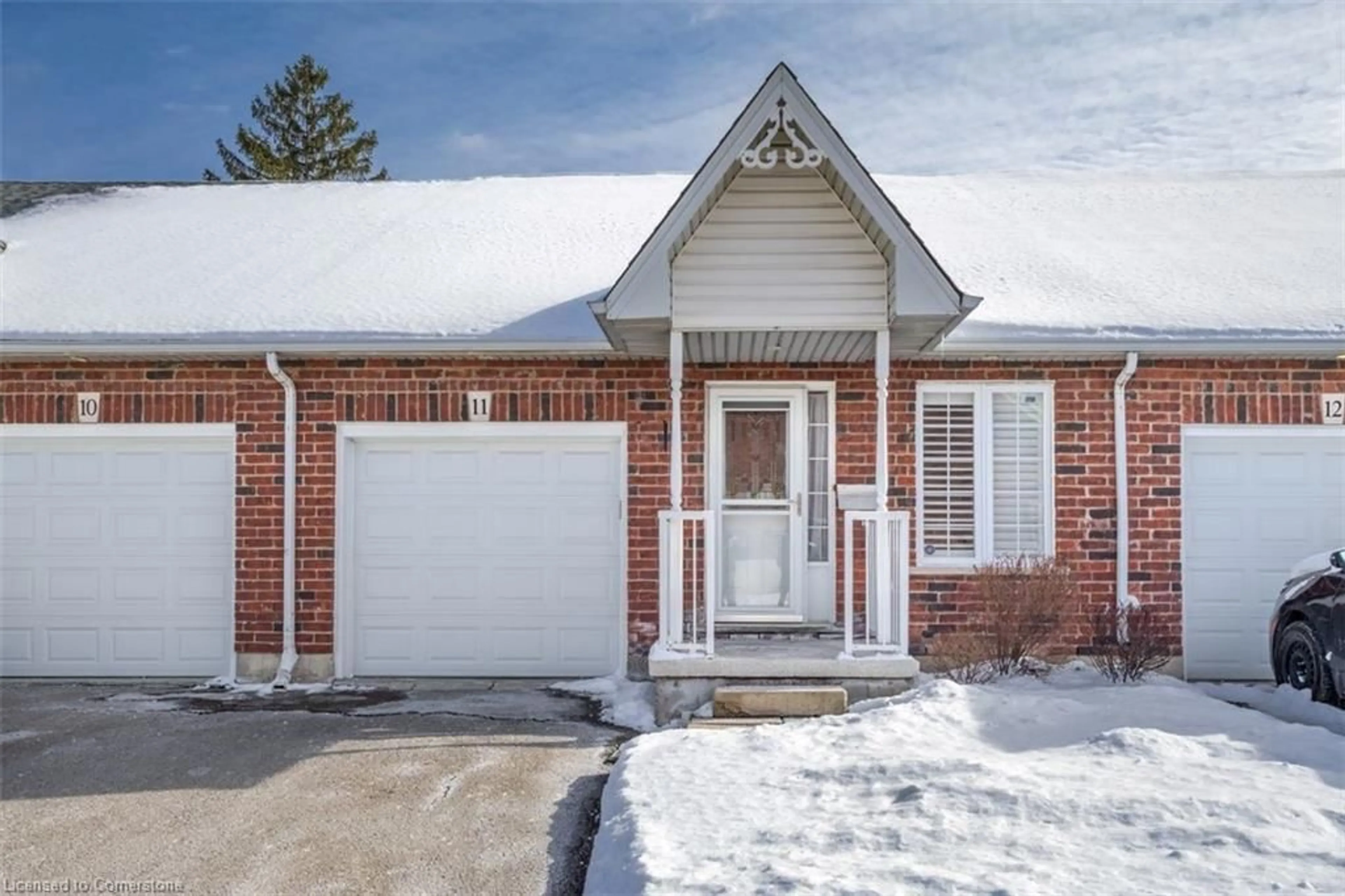 Home with brick exterior material, street for 243 Fennell Ave #11, Hamilton Ontario L9A 1S8