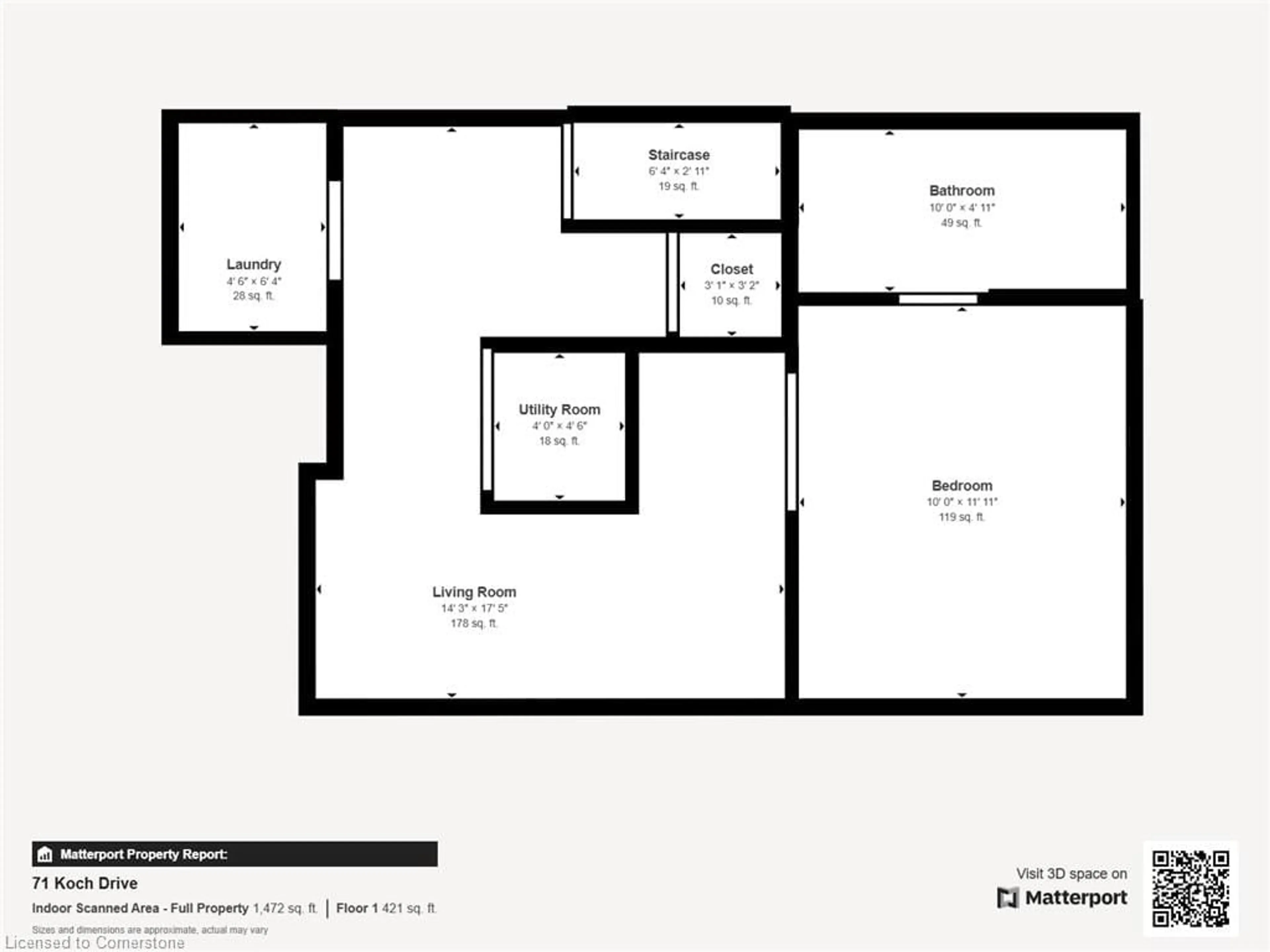 Floor plan for 71 Koch Dr, Guelph Ontario N1G 4H6