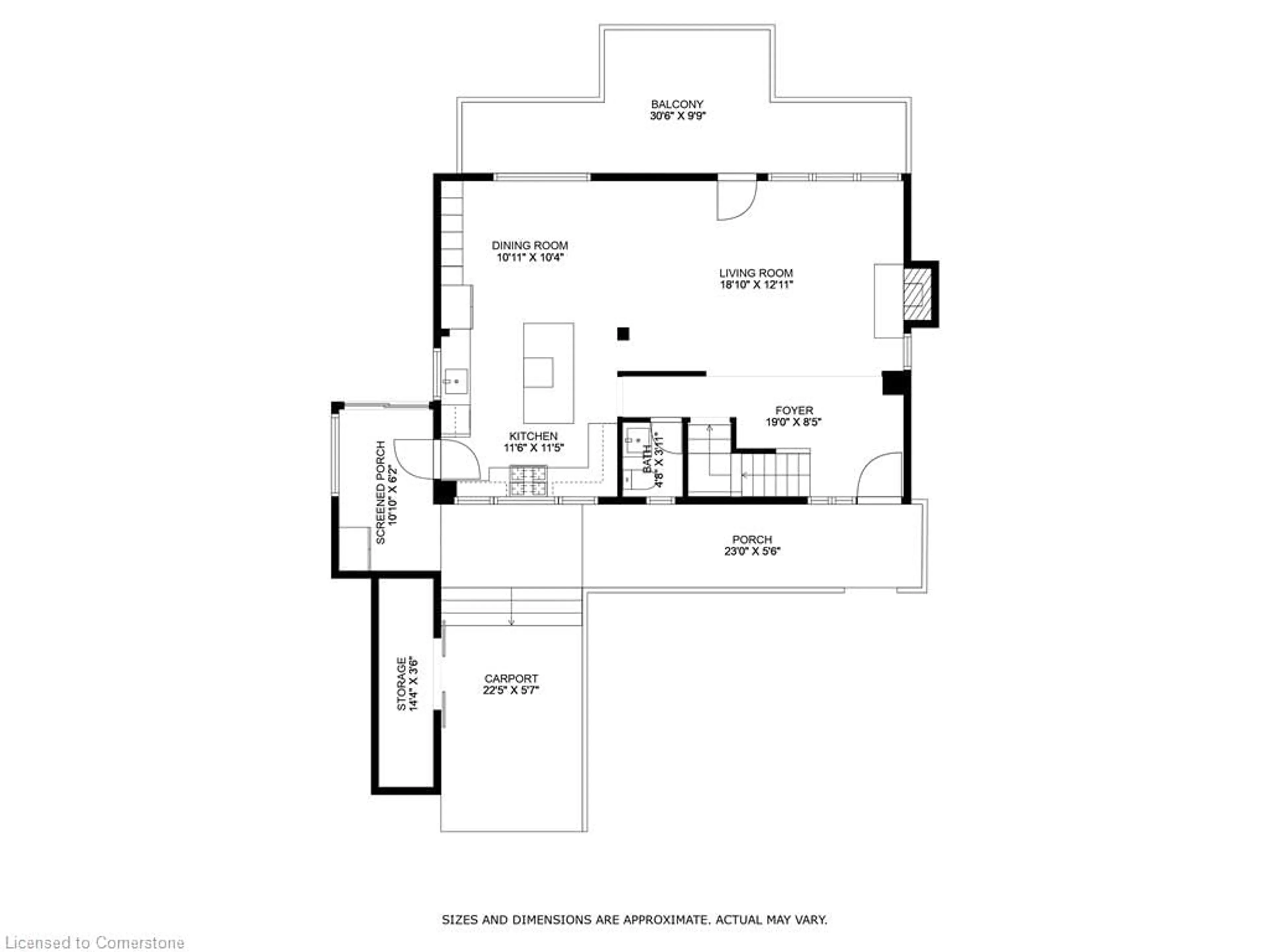 Floor plan for 144 Old Ancaster Rd, Dundas Ontario L9H 3R4