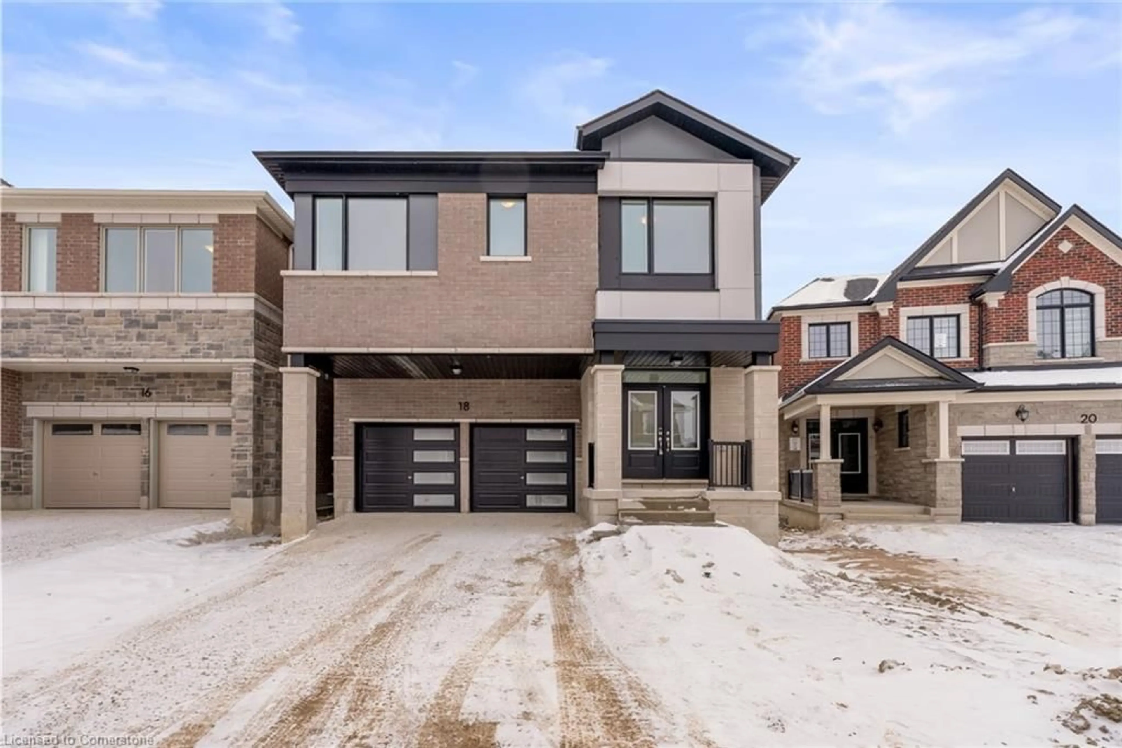 Home with brick exterior material, street for 18 Aster Woods Dr, Caledon Ontario L7C 4N8