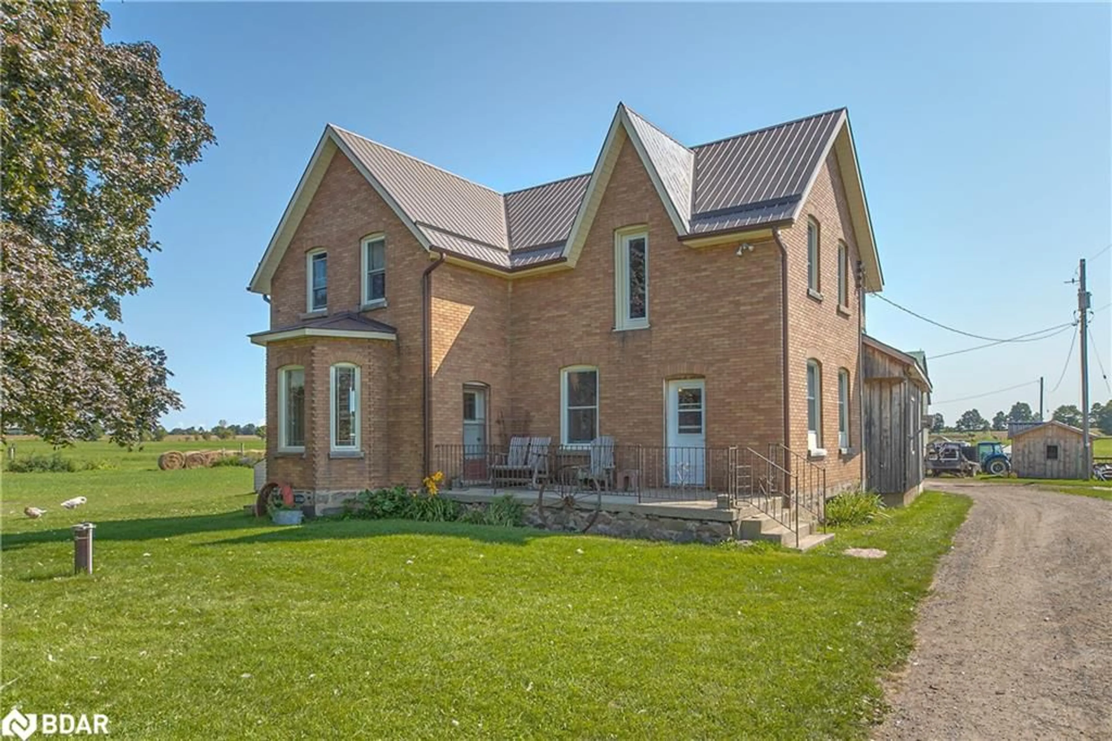 Home with brick exterior material, building for 6409 10th Line, Essa Ontario L0L 2N0