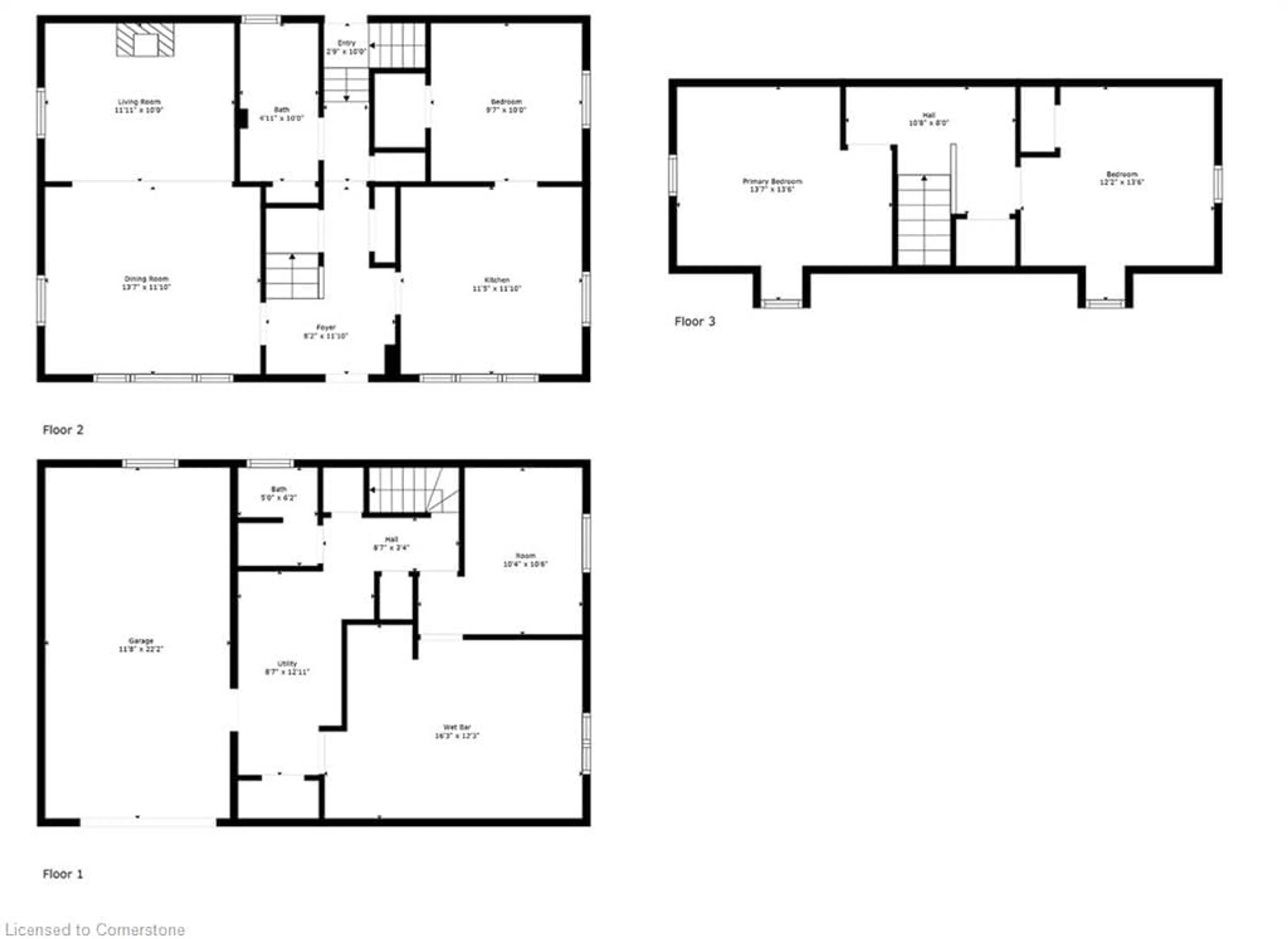 Floor plan for 30 Ann St, Dundas Ontario L9H 2N5