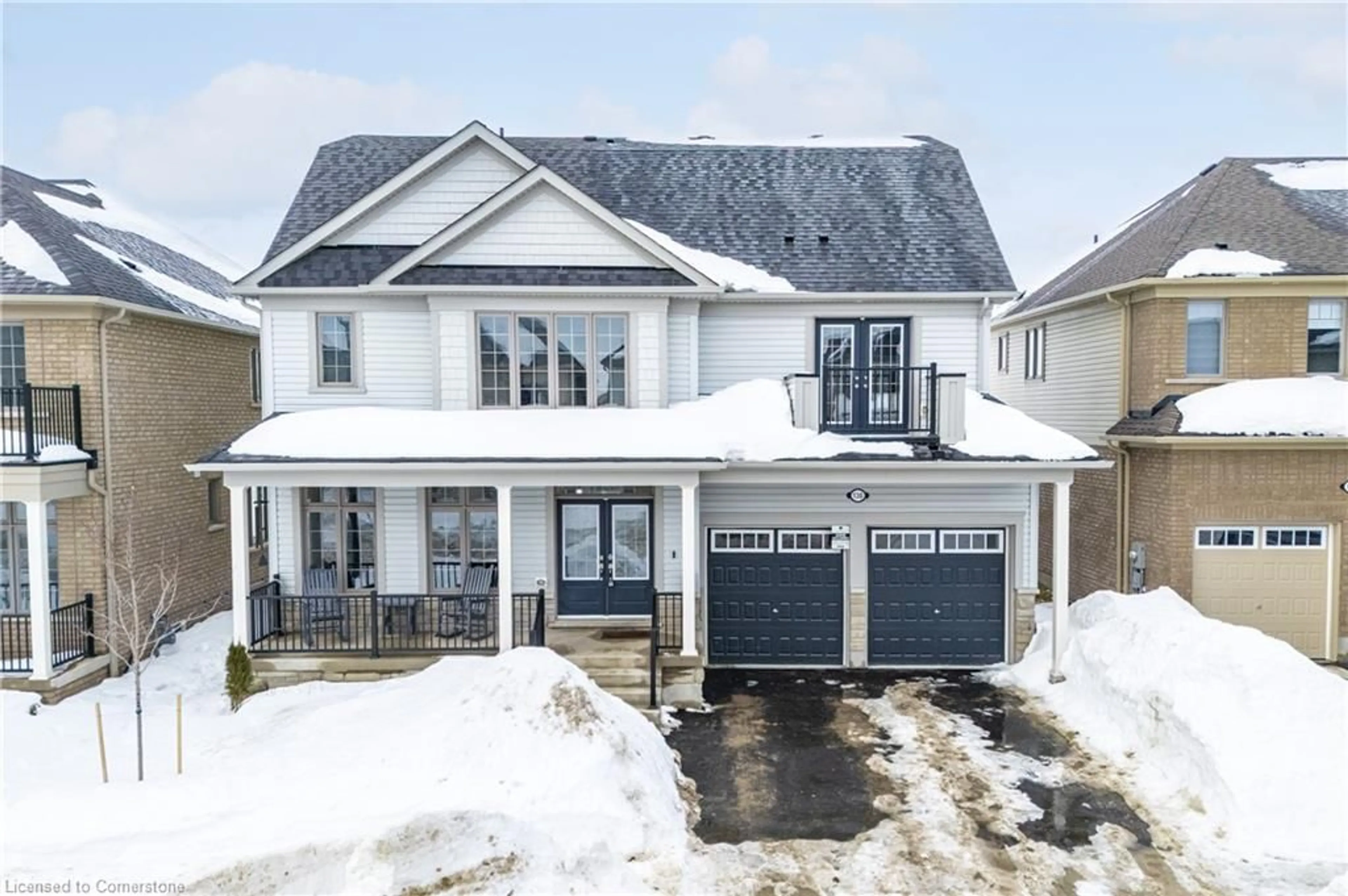 A pic from outside/outdoor area/front of a property/back of a property/a pic from drone, street for 130 Rea Dr, Centre Wellington Ontario N1M 2W3