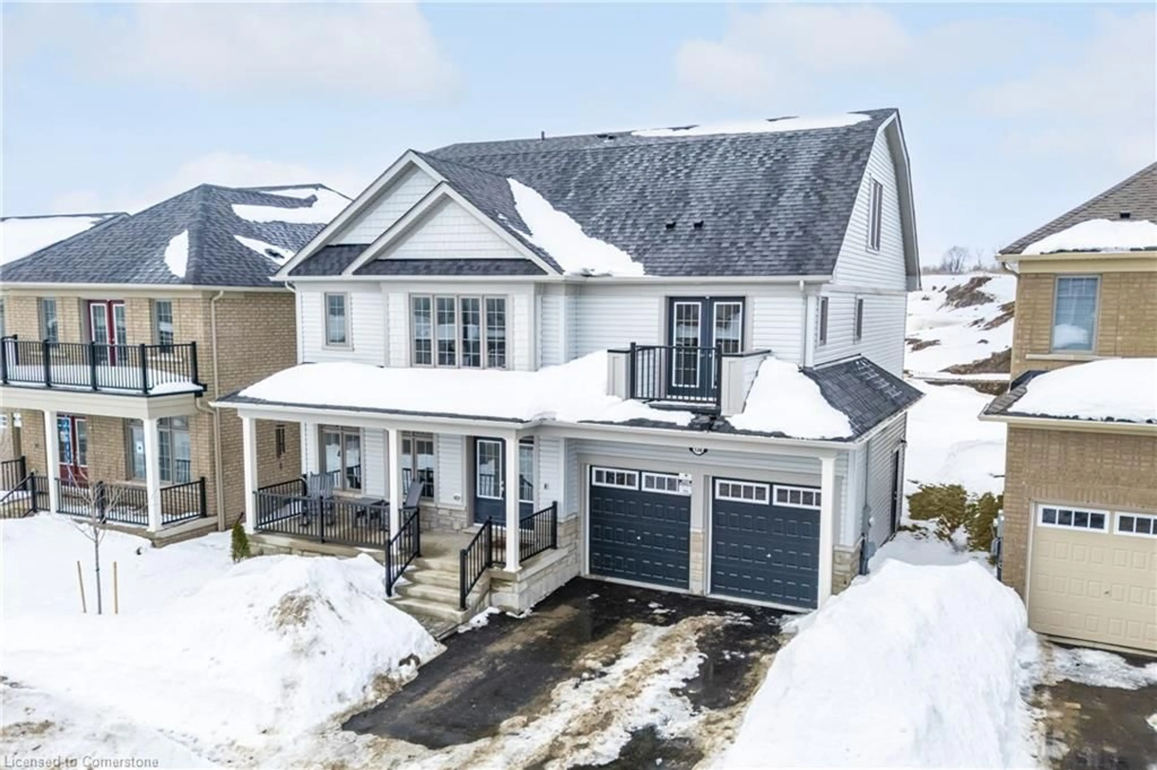 A pic from outside/outdoor area/front of a property/back of a property/a pic from drone, street for 130 Rea Dr, Centre Wellington Ontario N1M 2W3