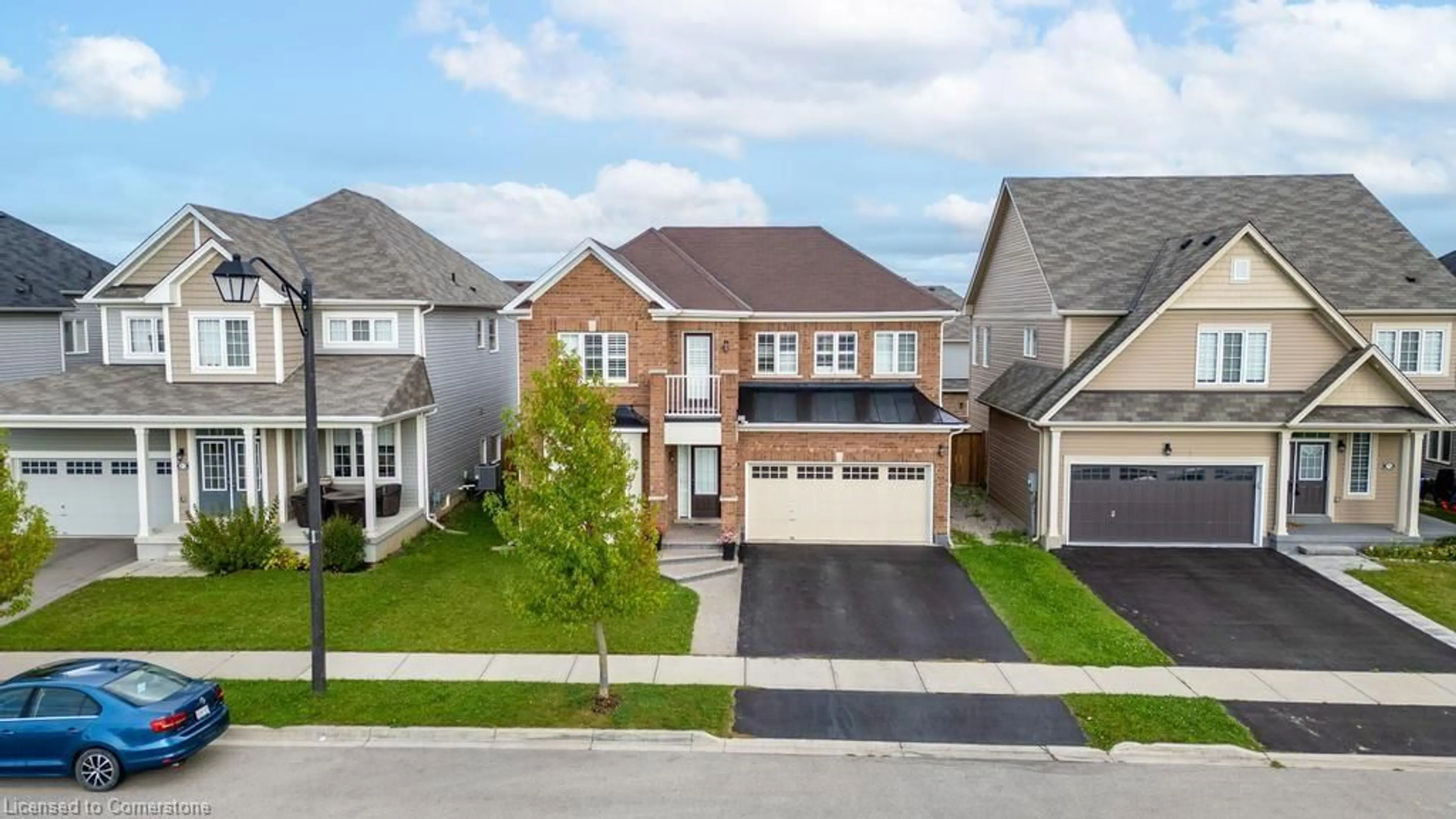 A pic from outside/outdoor area/front of a property/back of a property/a pic from drone, street for 71 Cook St, Binbrook Ontario L0R 1C0