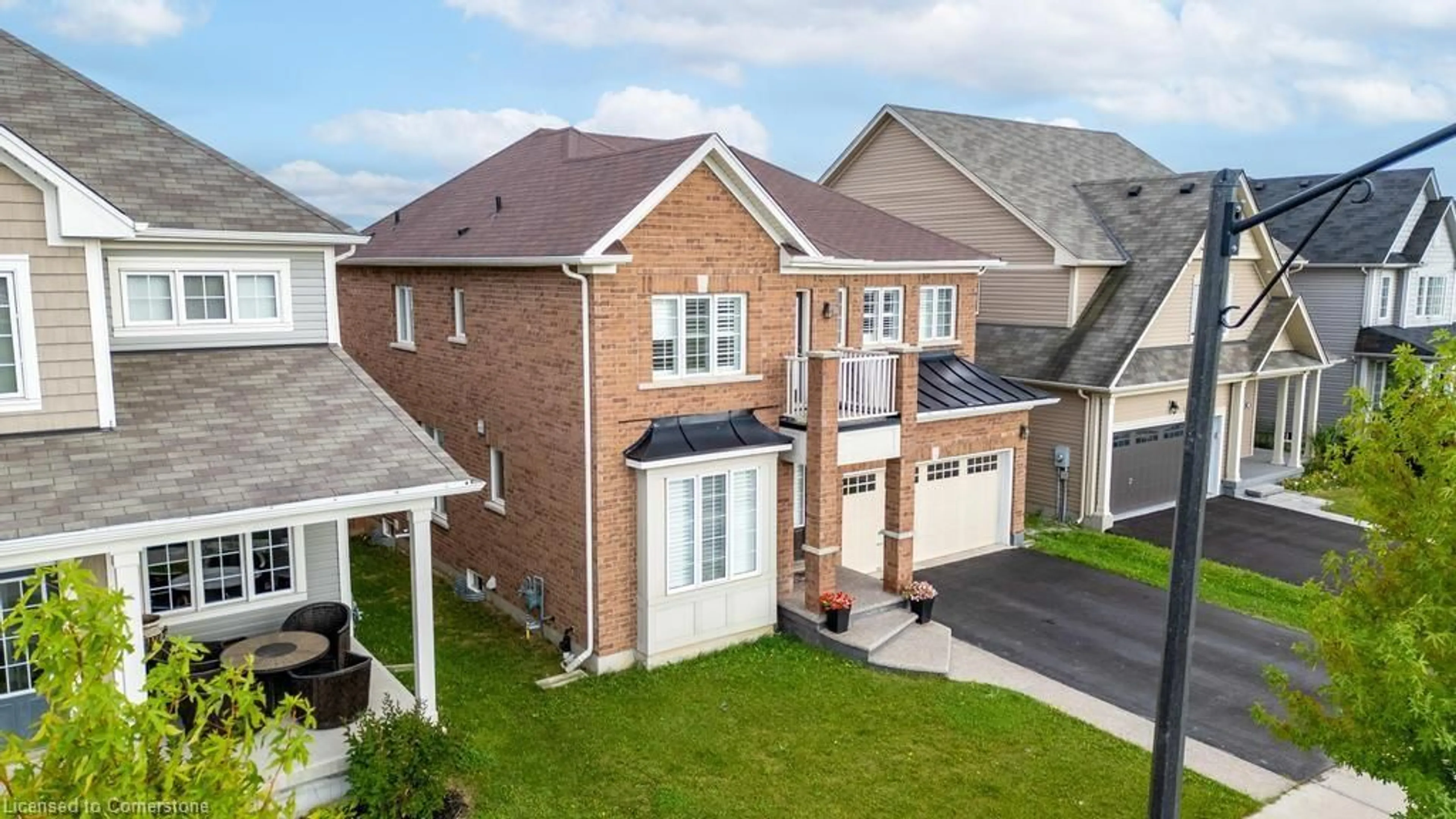 A pic from outside/outdoor area/front of a property/back of a property/a pic from drone, street for 71 Cook St, Binbrook Ontario L0R 1C0