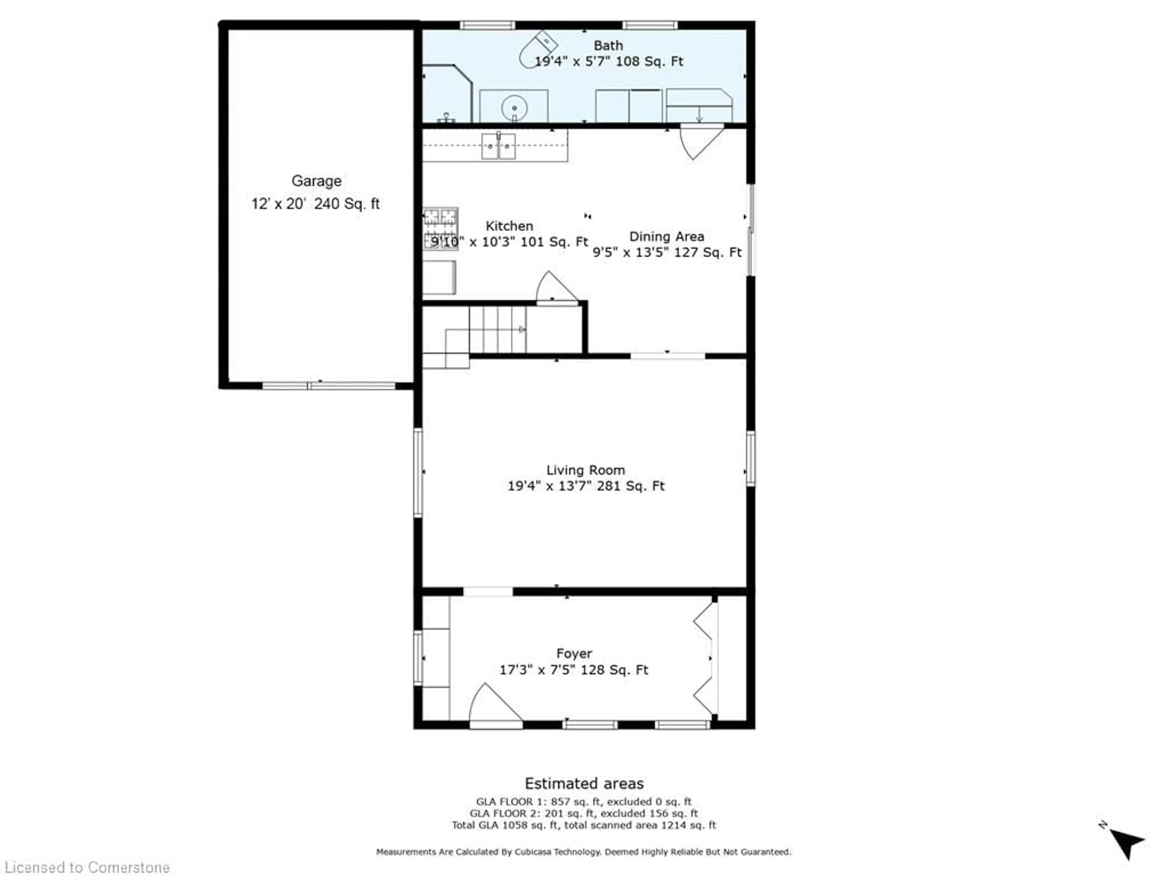 Floor plan for 1247 Regional 9 Rd, Windham Ontario N0E 2A0