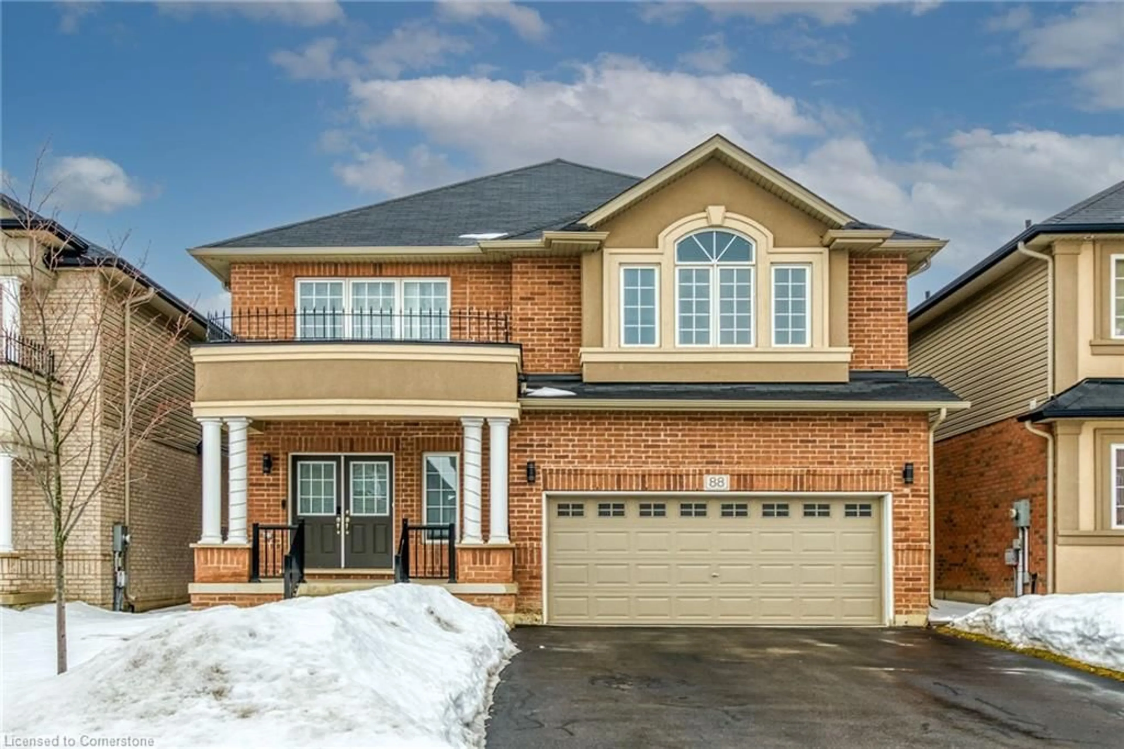 Home with brick exterior material, street for 88 Bellroyal Cres, Stoney Creek Ontario L8J 0G1