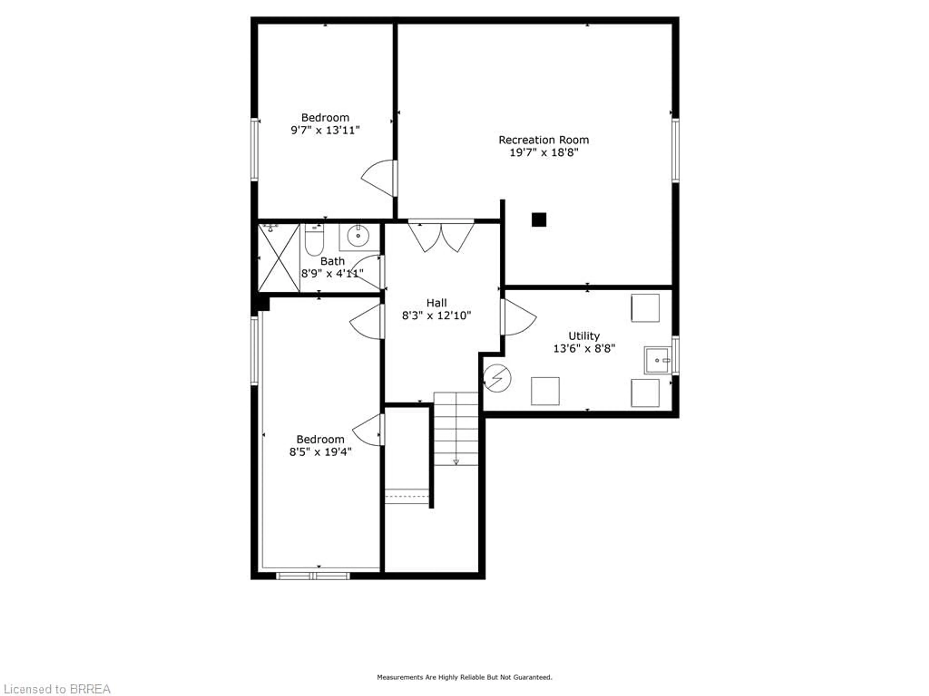 Floor plan for 183 Mcguiness Dr, Brantford Ontario N3T 0B5