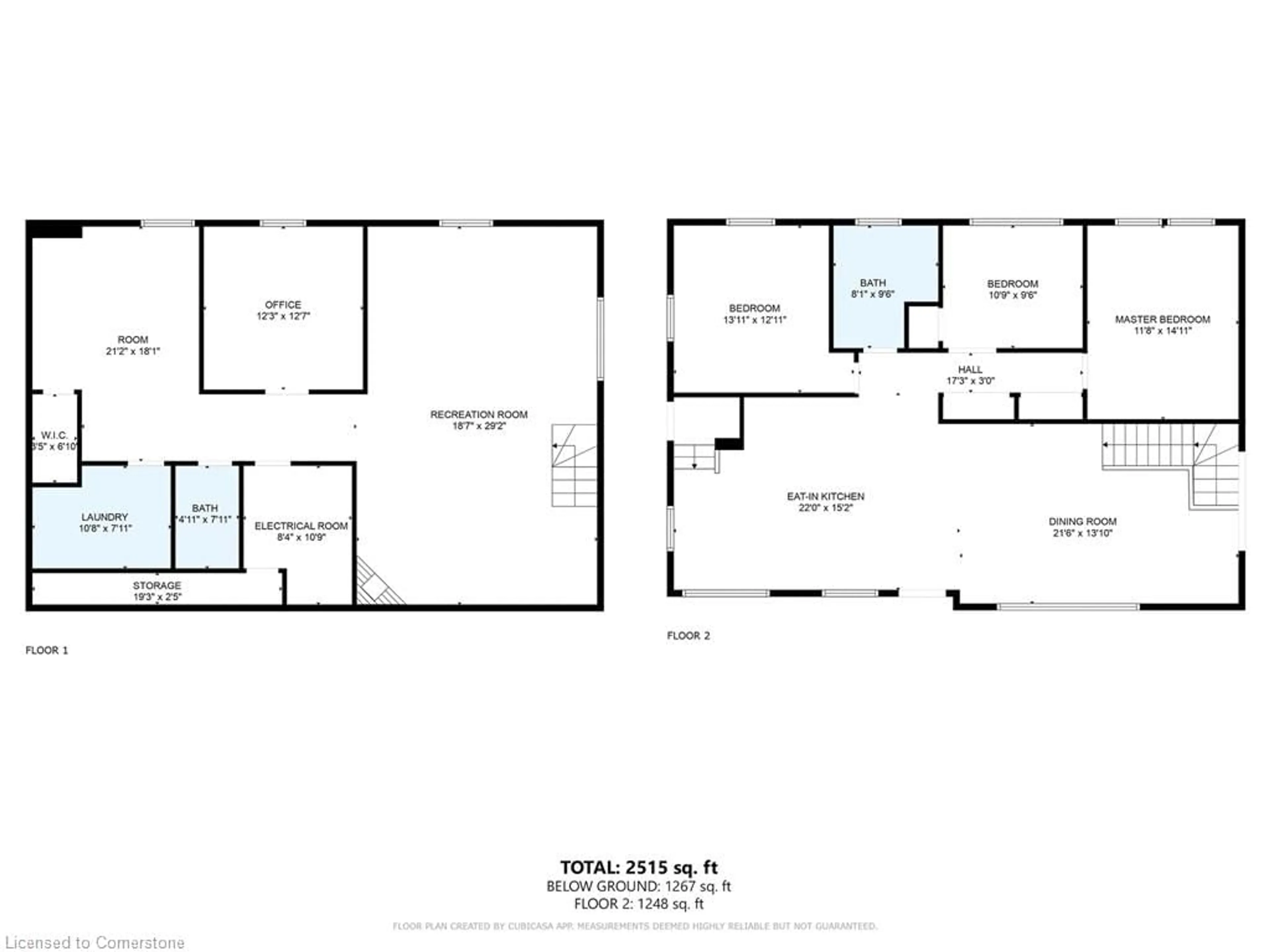 Floor plan for 38 Stewart St, Grimsby Ontario L3M 3M8