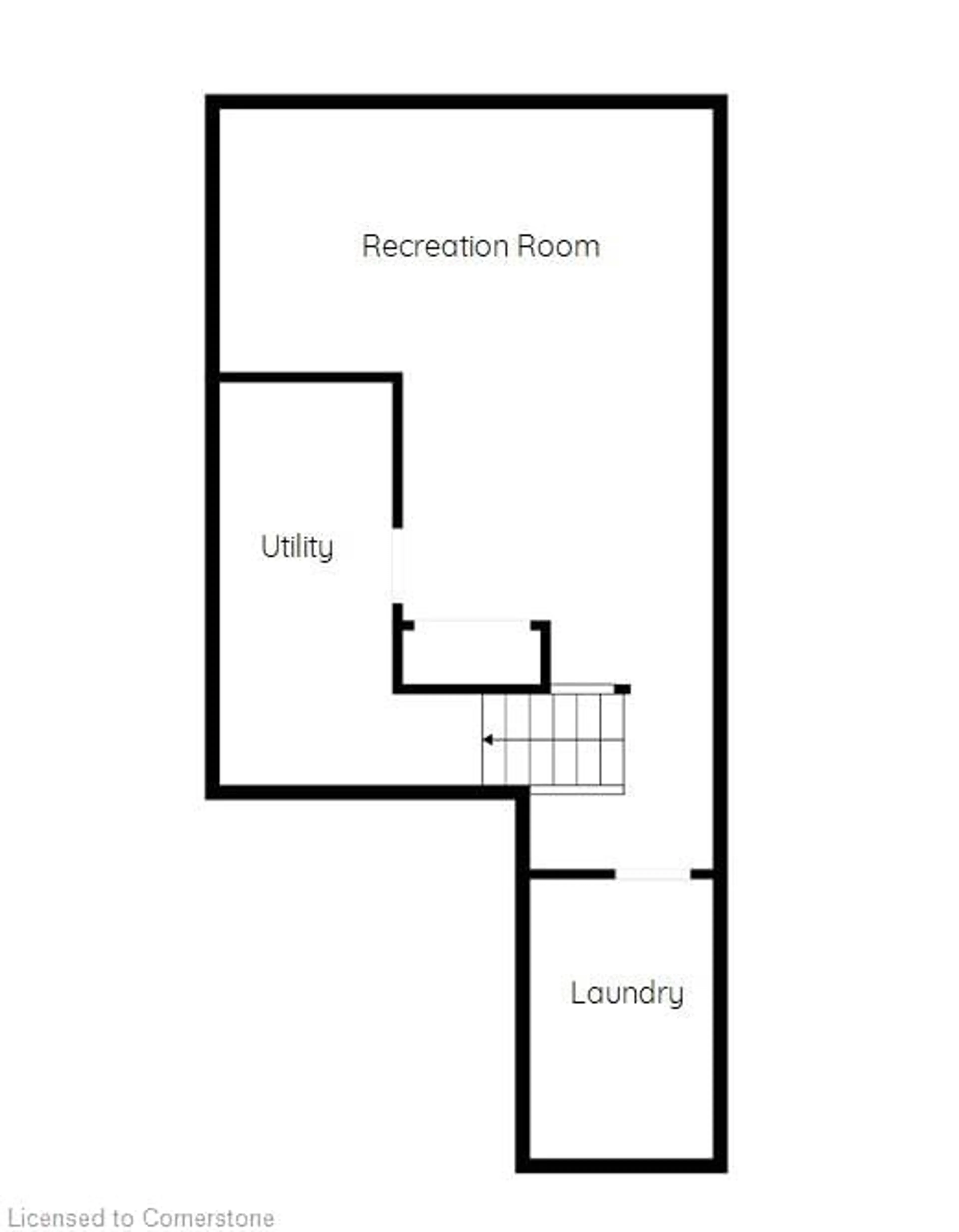 Floor plan for 174 Highbury Dr #5, Stoney Creek Ontario L8J 3T8