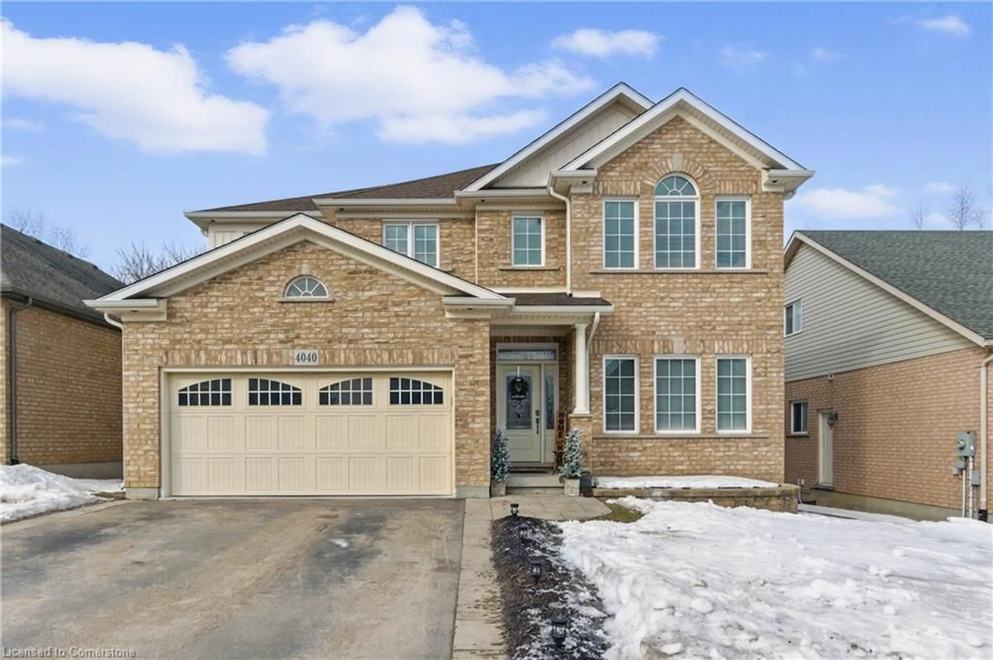 Home with brick exterior material, street for 4040 Bush Cres, Beamsville Ontario L0R 1B7