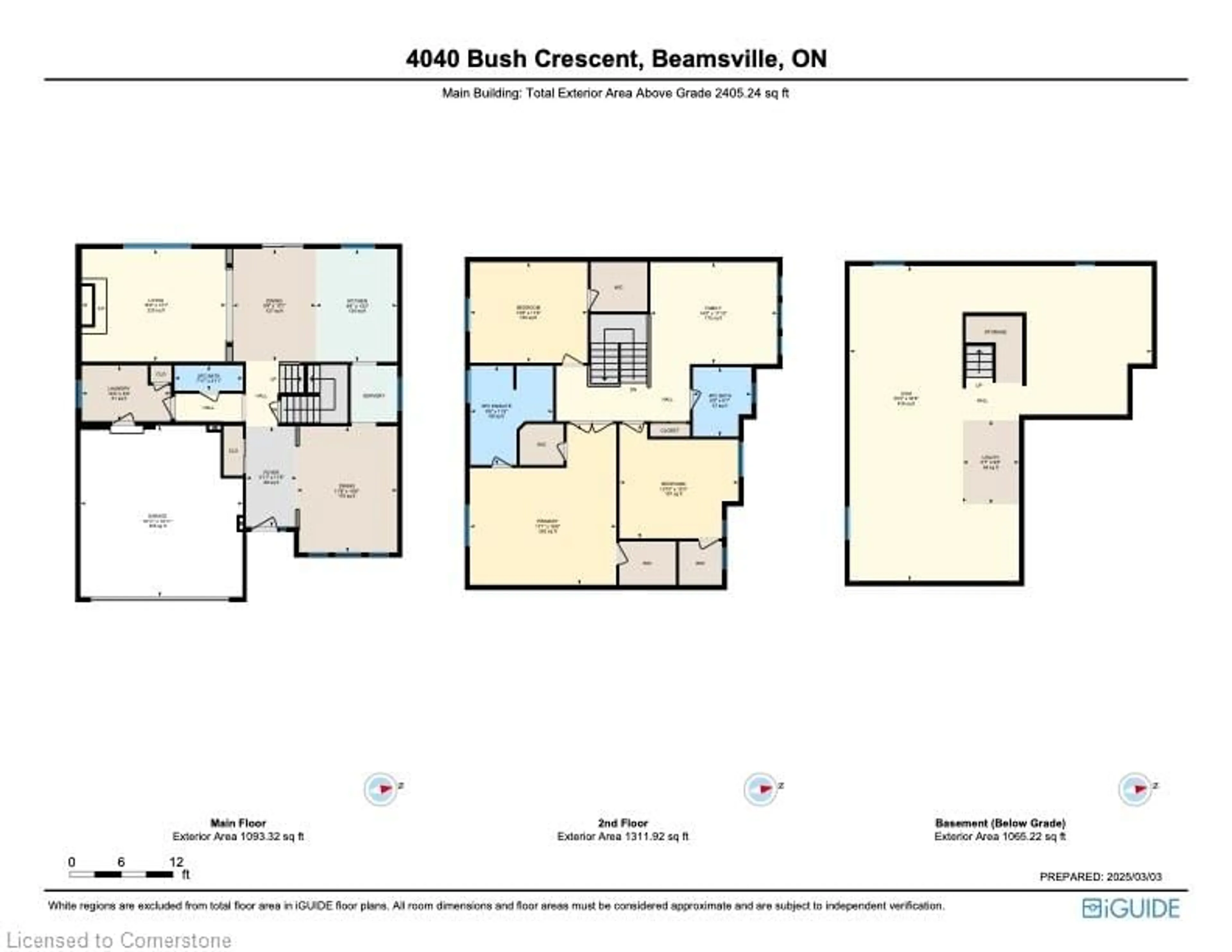 Floor plan for 4040 Bush Cres, Beamsville Ontario L0R 1B7