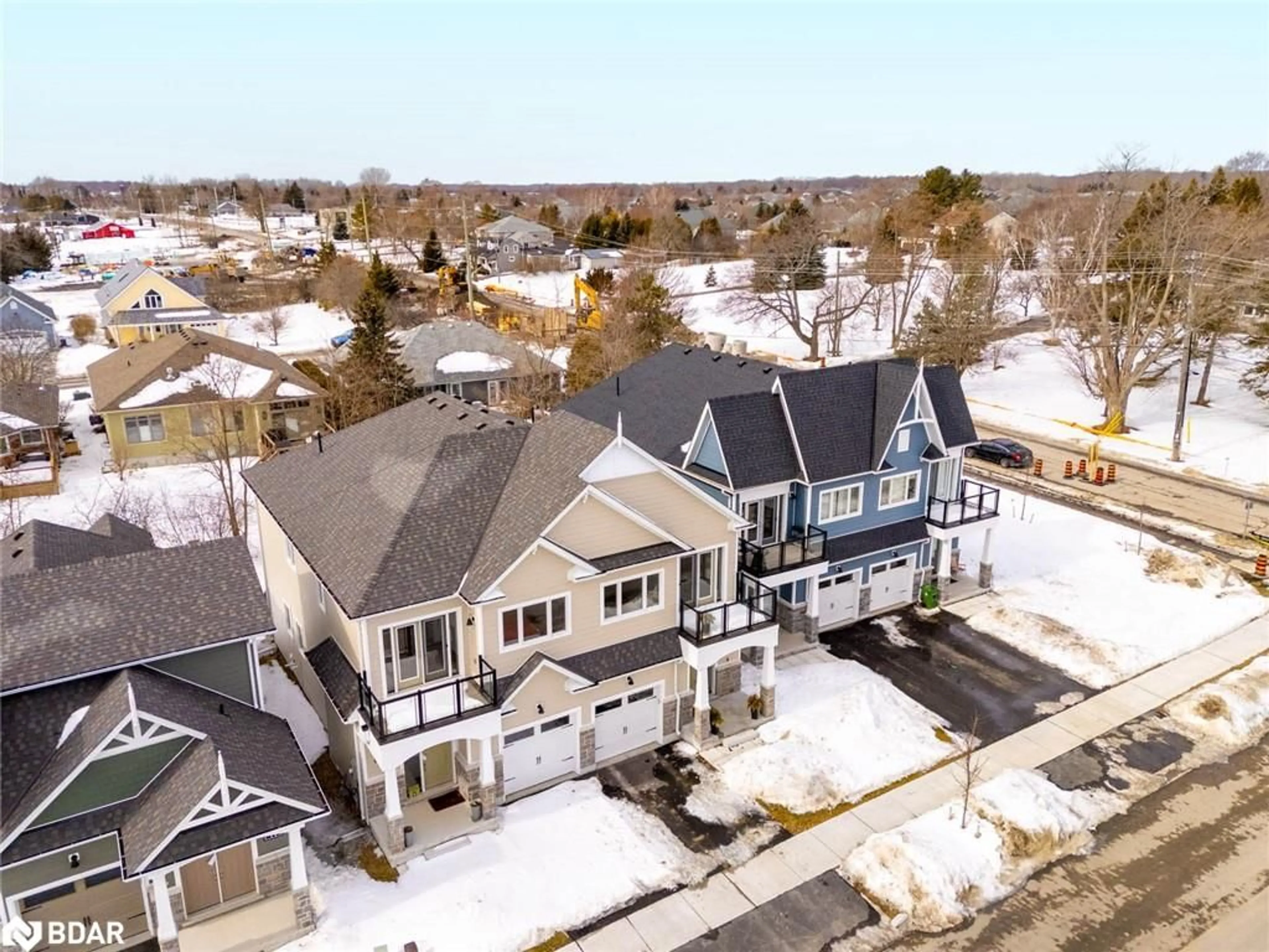 A pic from outside/outdoor area/front of a property/back of a property/a pic from drone, street for 7 Twelve Trees Crt, Wellington Ontario K0K 3L0