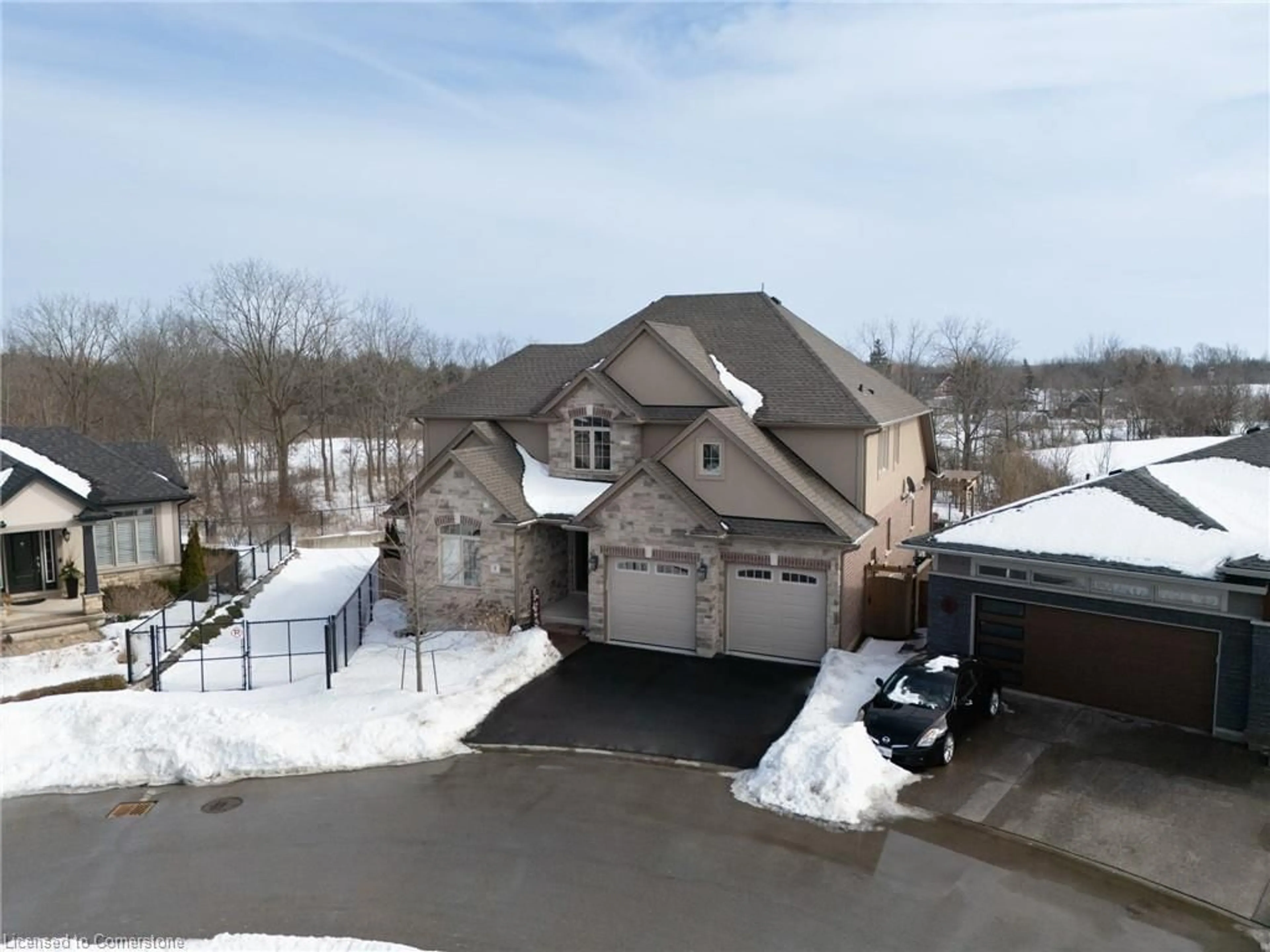 A pic from outside/outdoor area/front of a property/back of a property/a pic from drone, street for 3545 Campden Rd #8, Campden Ontario L0R 1G0