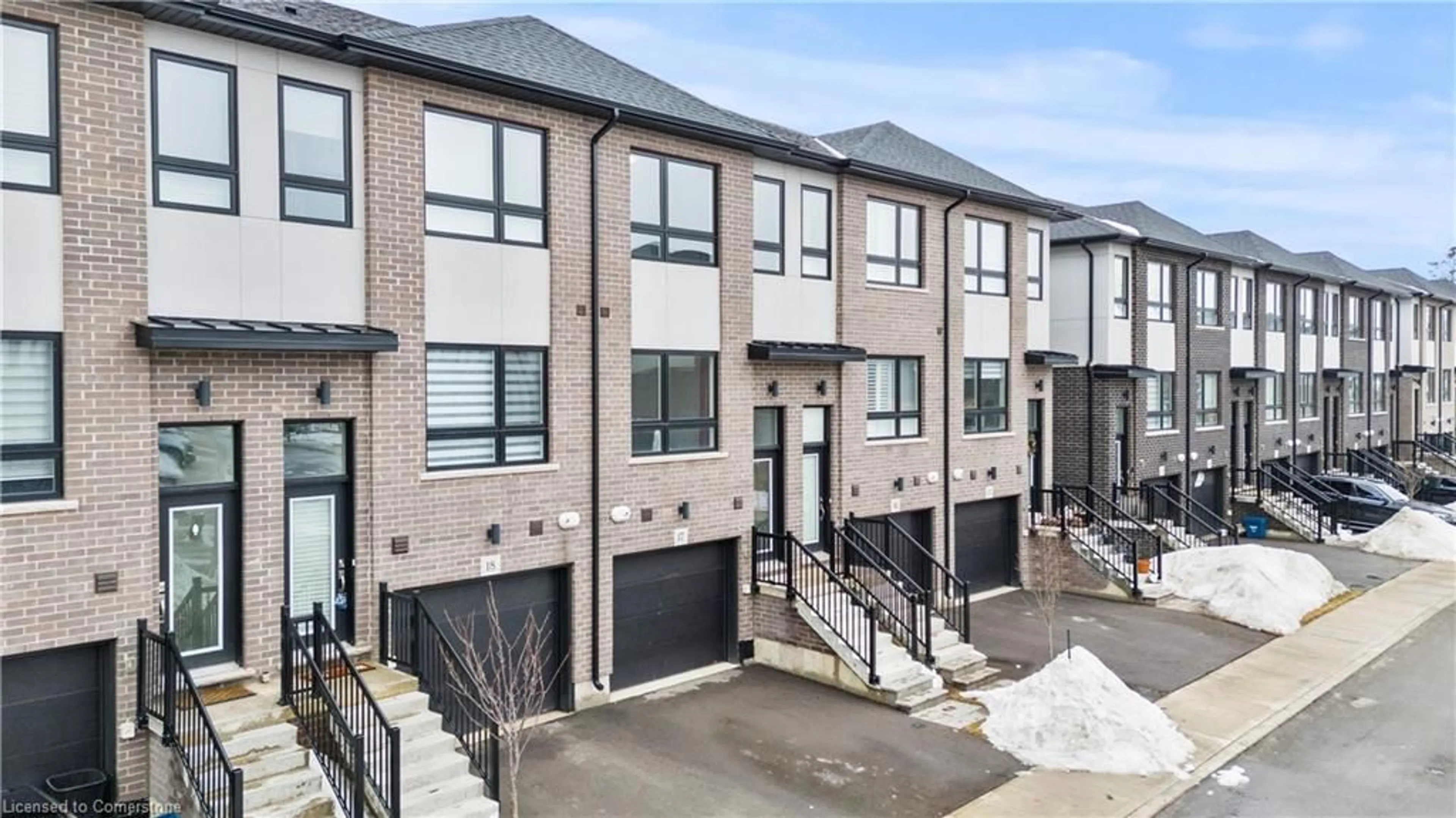 A pic from outside/outdoor area/front of a property/back of a property/a pic from drone, street for 720 Grey St #17, Brantford Ontario N3S 0K2