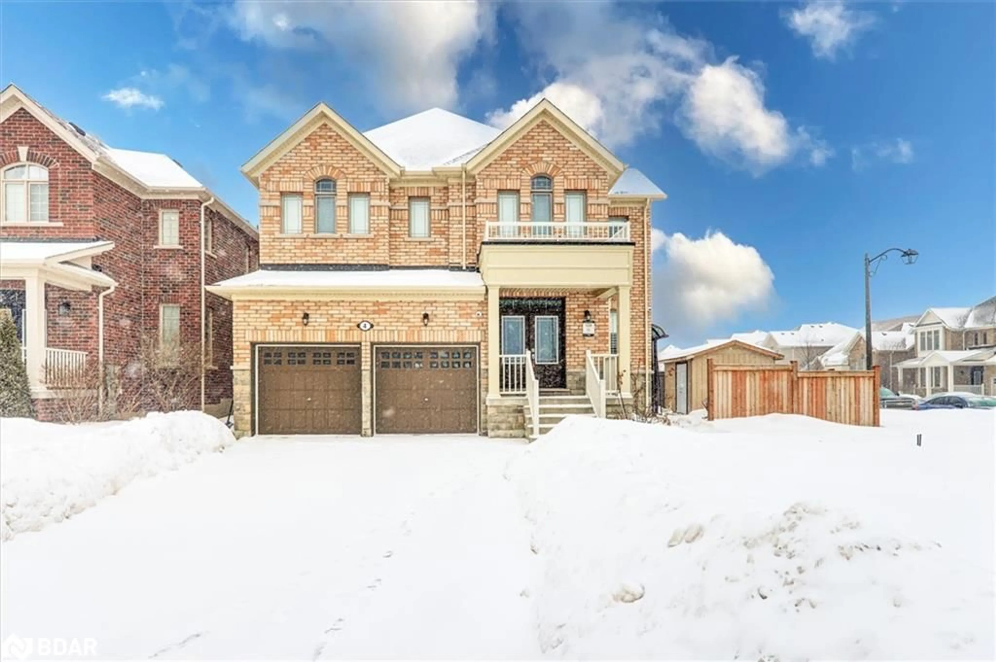 Home with brick exterior material, street for 4 Schwalm Cres, Simcoe Ontario L0G 1W0