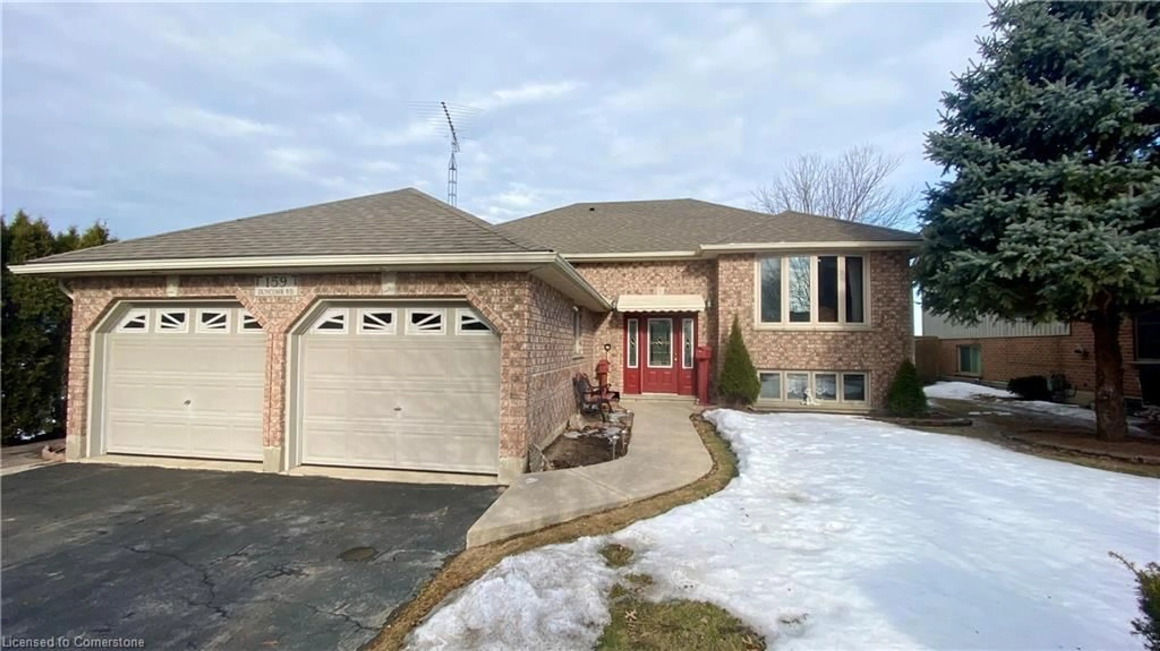 Home with brick exterior material, street for 159 Duncombe Rd, Waterford Ontario N0E 1Y0