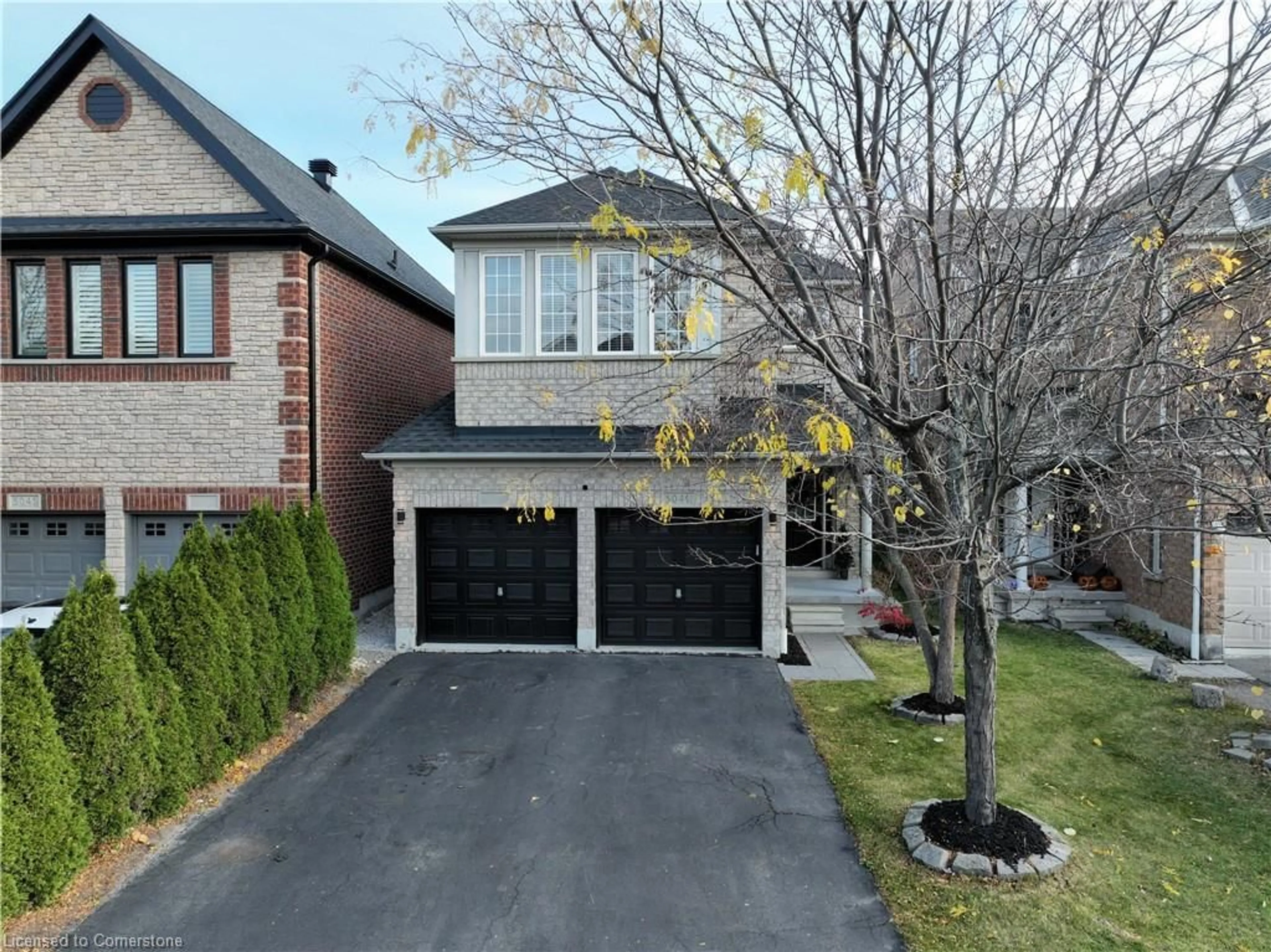 Home with brick exterior material, street for 5041 Dubonet Dr, Mississauga Ontario L5M 7X3