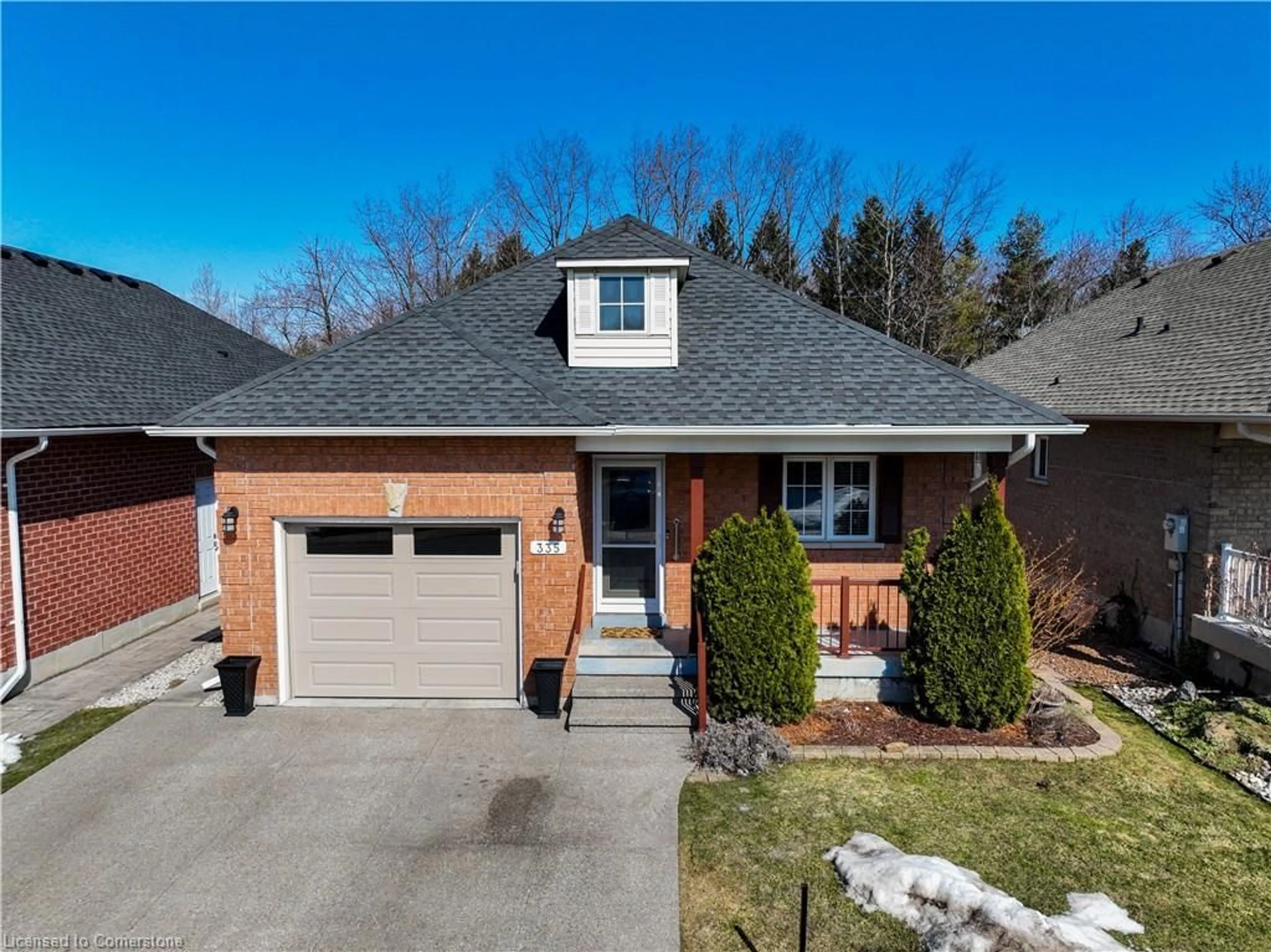 Home with brick exterior material, street for 335 Centennial Forest Dr, Milton Ontario L9T 5X4