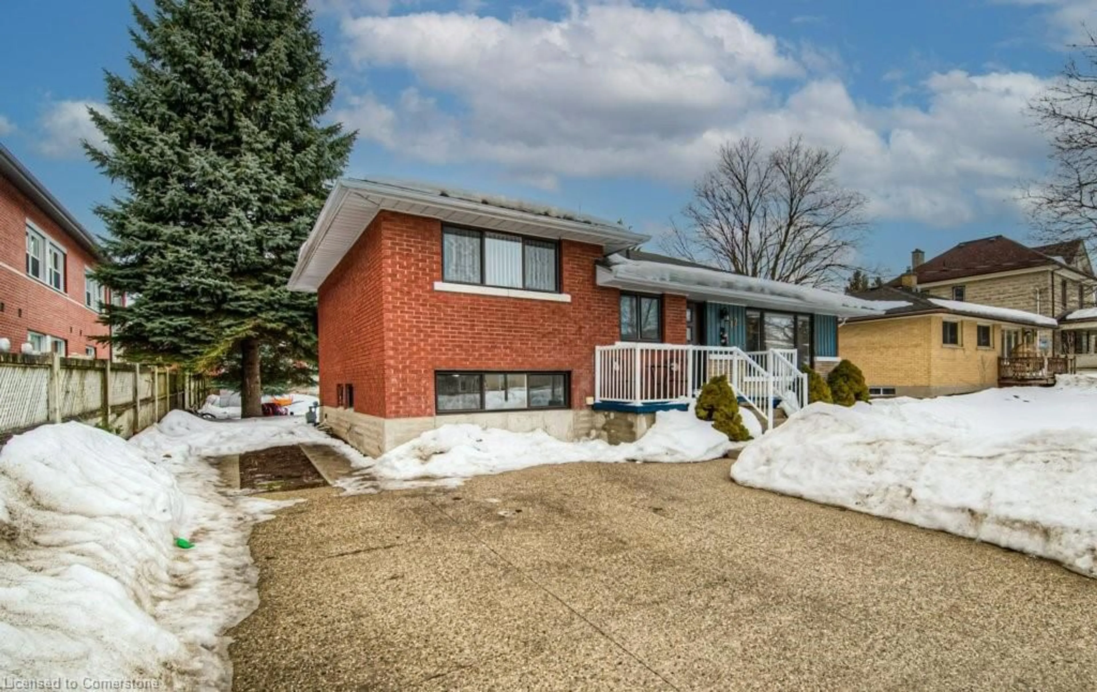 Home with brick exterior material, street for 12 Snyder Ave, Elmira Ontario N3B 2B1