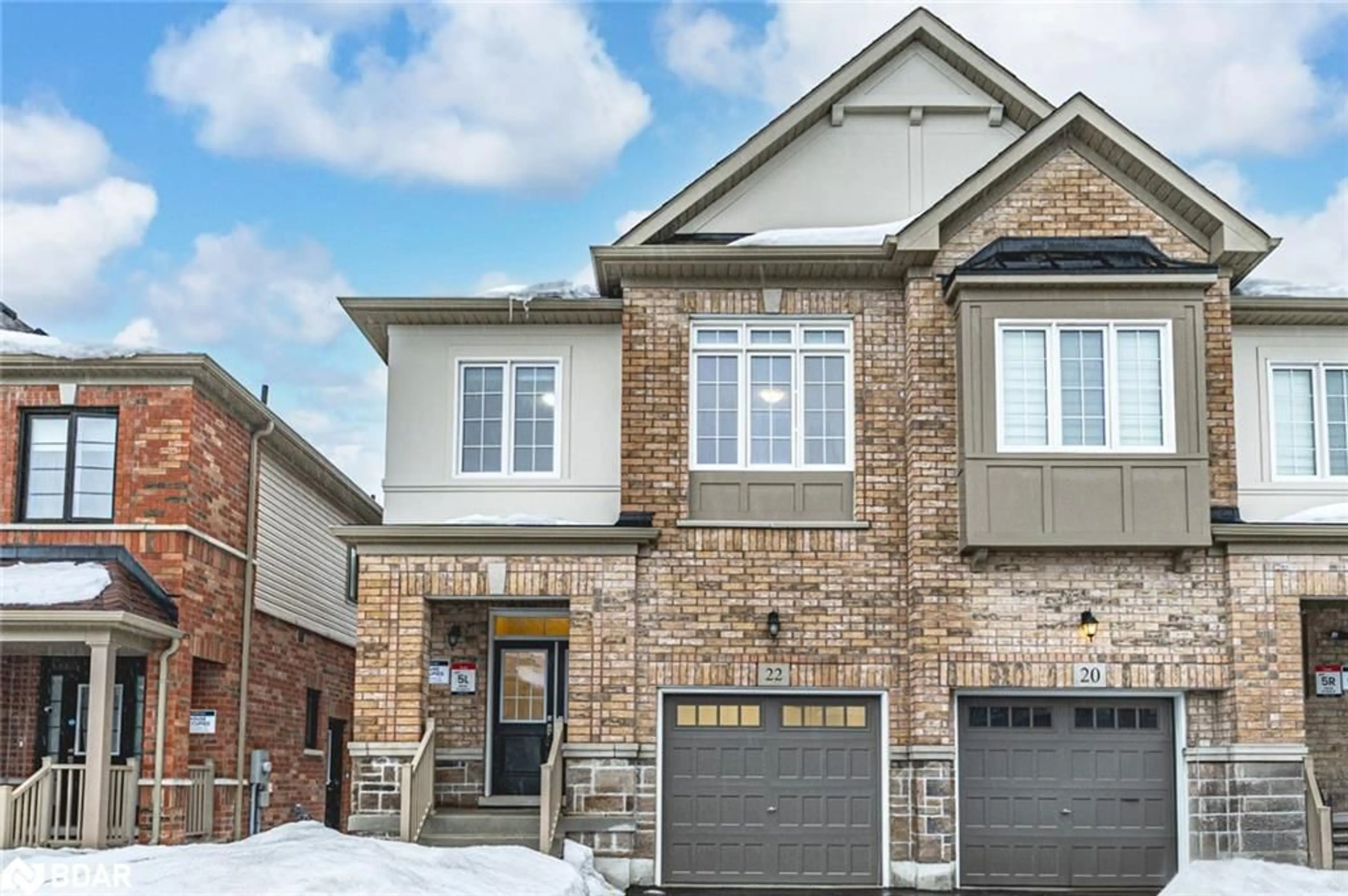 Home with brick exterior material, street for 22 Greer St, Barrie Ontario L9S 2Z5