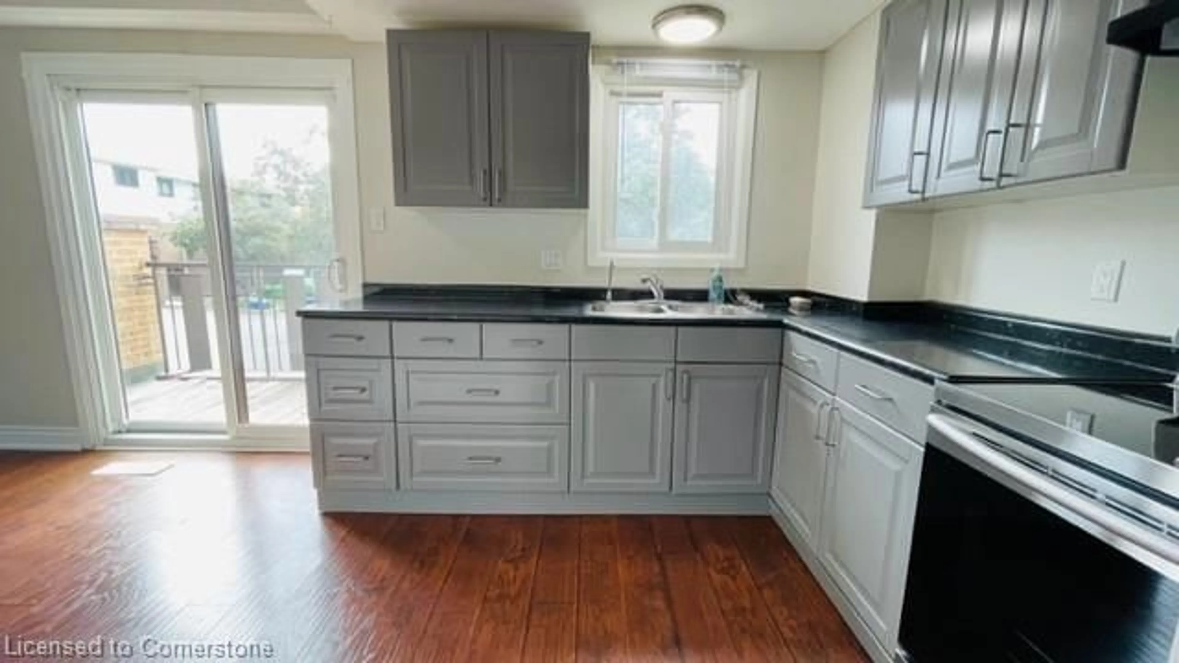 Standard kitchen, wood/laminate floor for 190 Grulke St #6, Kitchener Ontario N2A 1T1