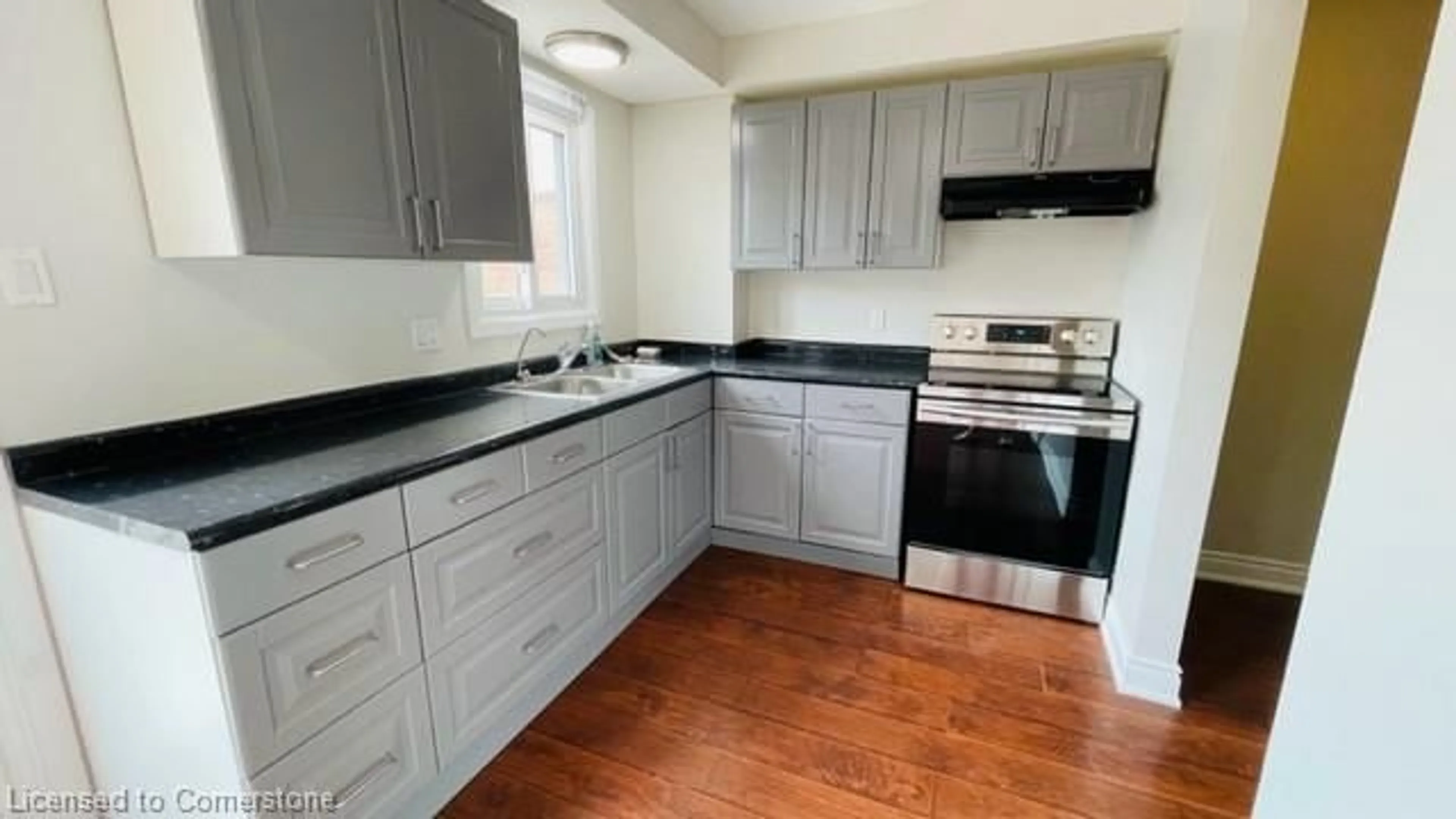 Standard kitchen, wood/laminate floor for 190 Grulke St #6, Kitchener Ontario N2A 1T1