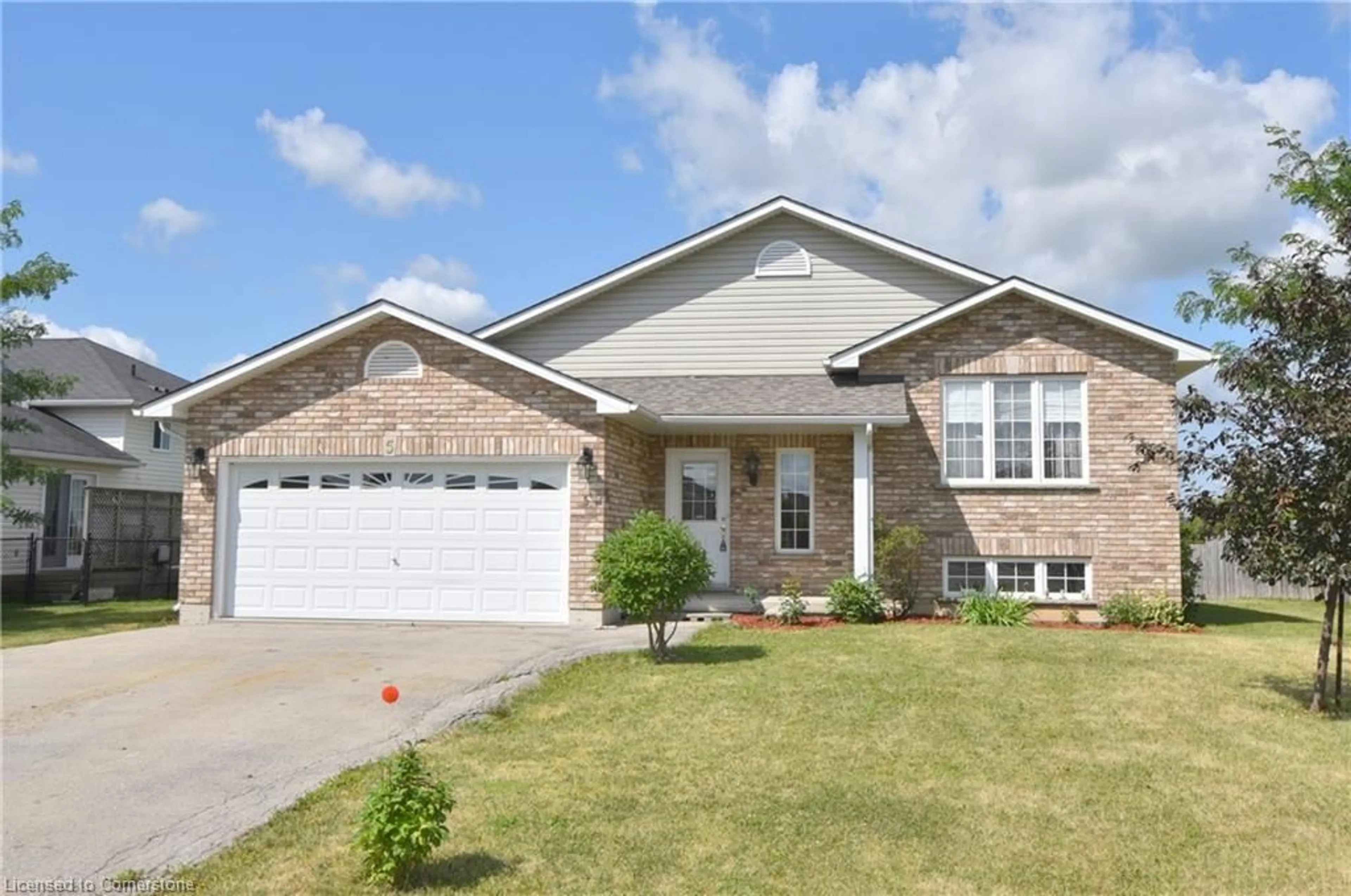 Home with brick exterior material, street for 5 Donna Dr, Hagersville Ontario N0A 1H0