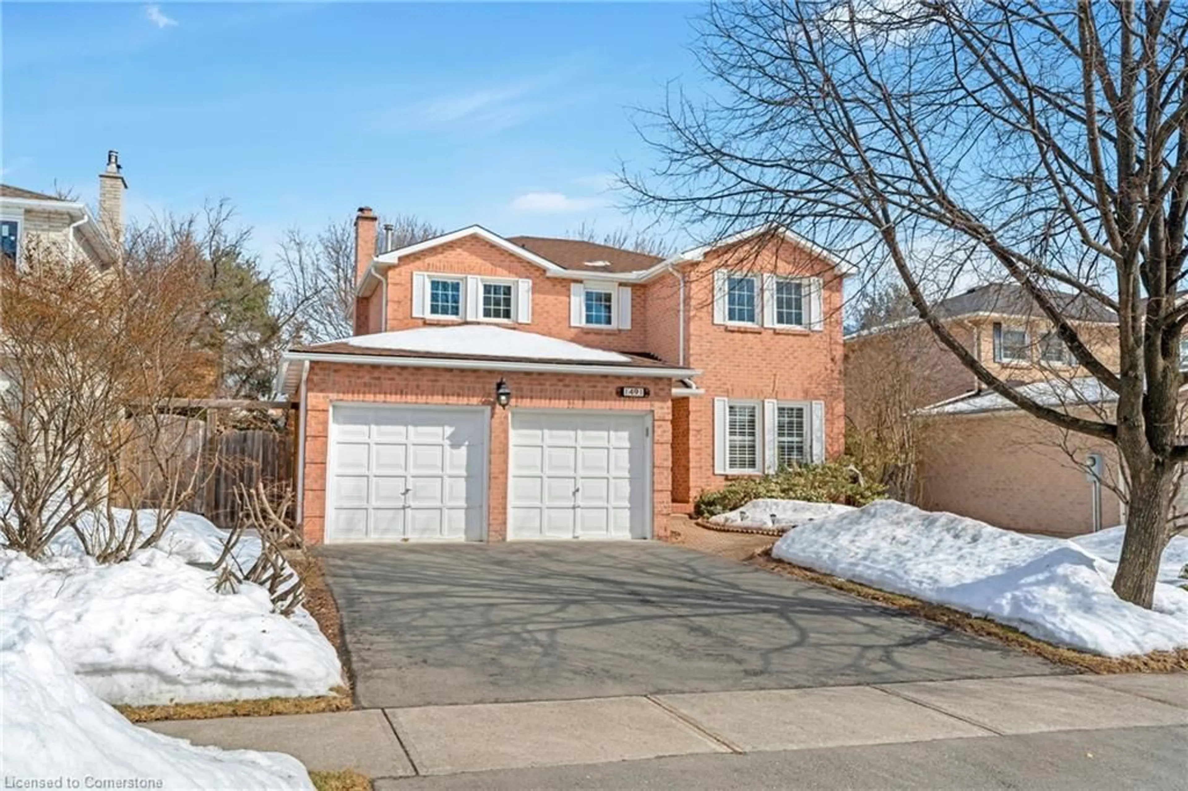 Home with brick exterior material, street for 1491 Princeton Cres, Oakville Ontario L6H 4H3