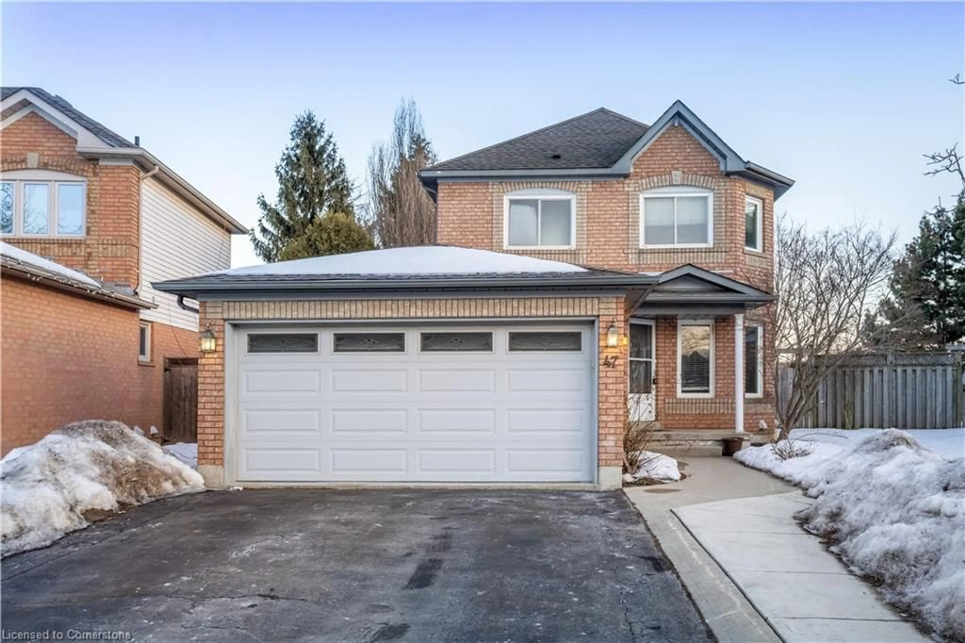 Home with brick exterior material, street for 47 Heathfield Cres, Waterdown Ontario L0R 2H5