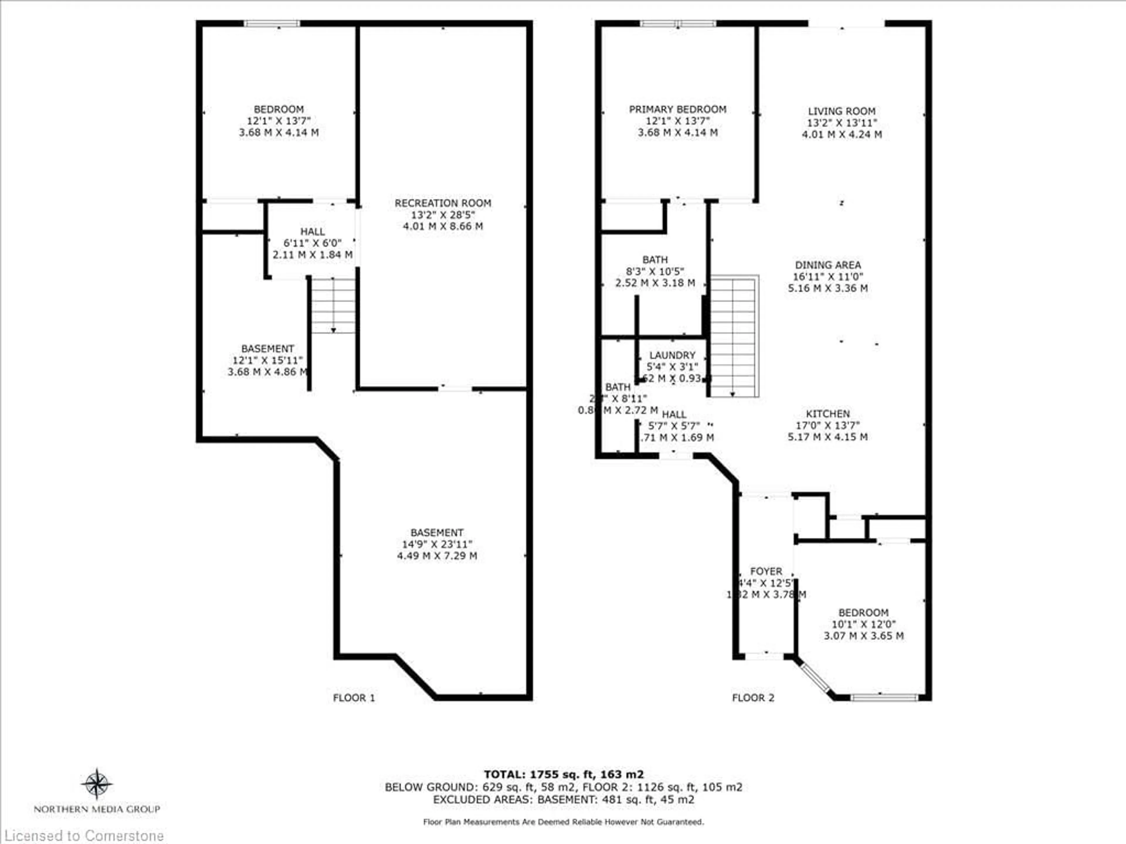 Floor plan for 24 Manorwood Dr, Smithville Ontario L0R 2A0