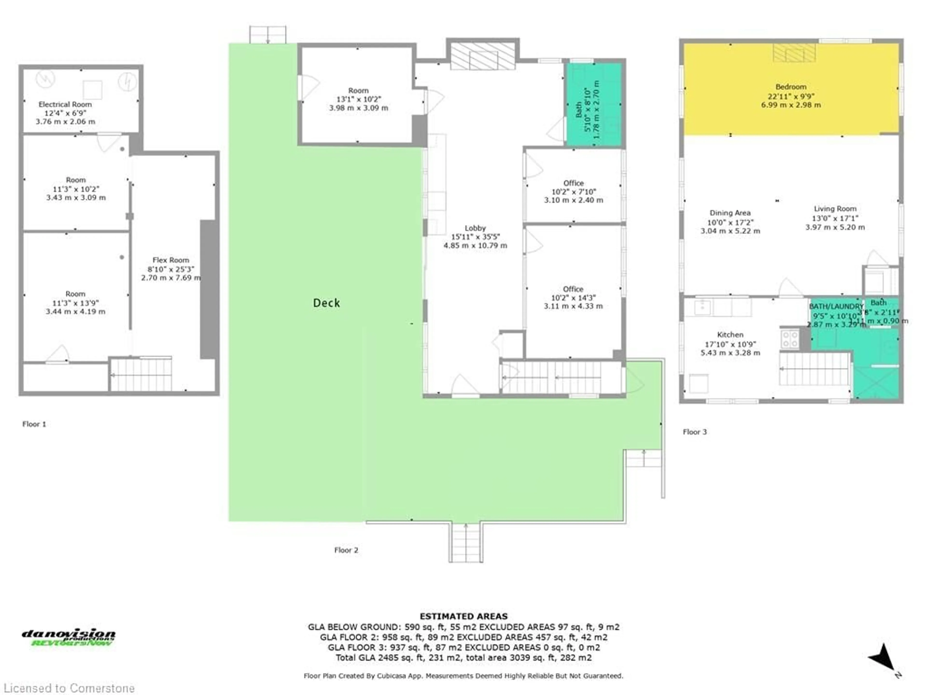 Floor plan for 401 Main St, Port Dover Ontario N0A 1N0