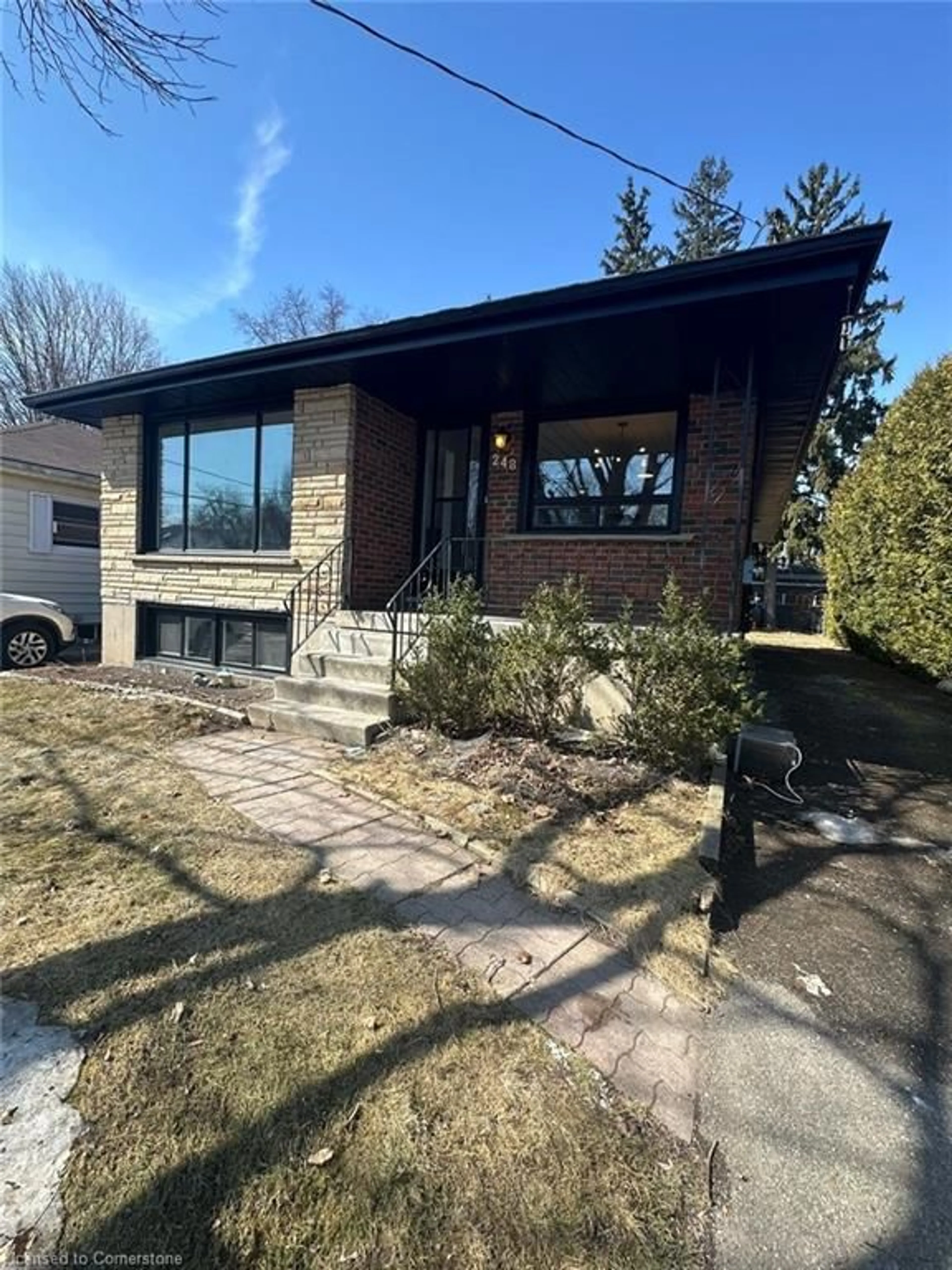 Home with brick exterior material, street for 248 Grand St, Brantford Ontario N3R 4C4