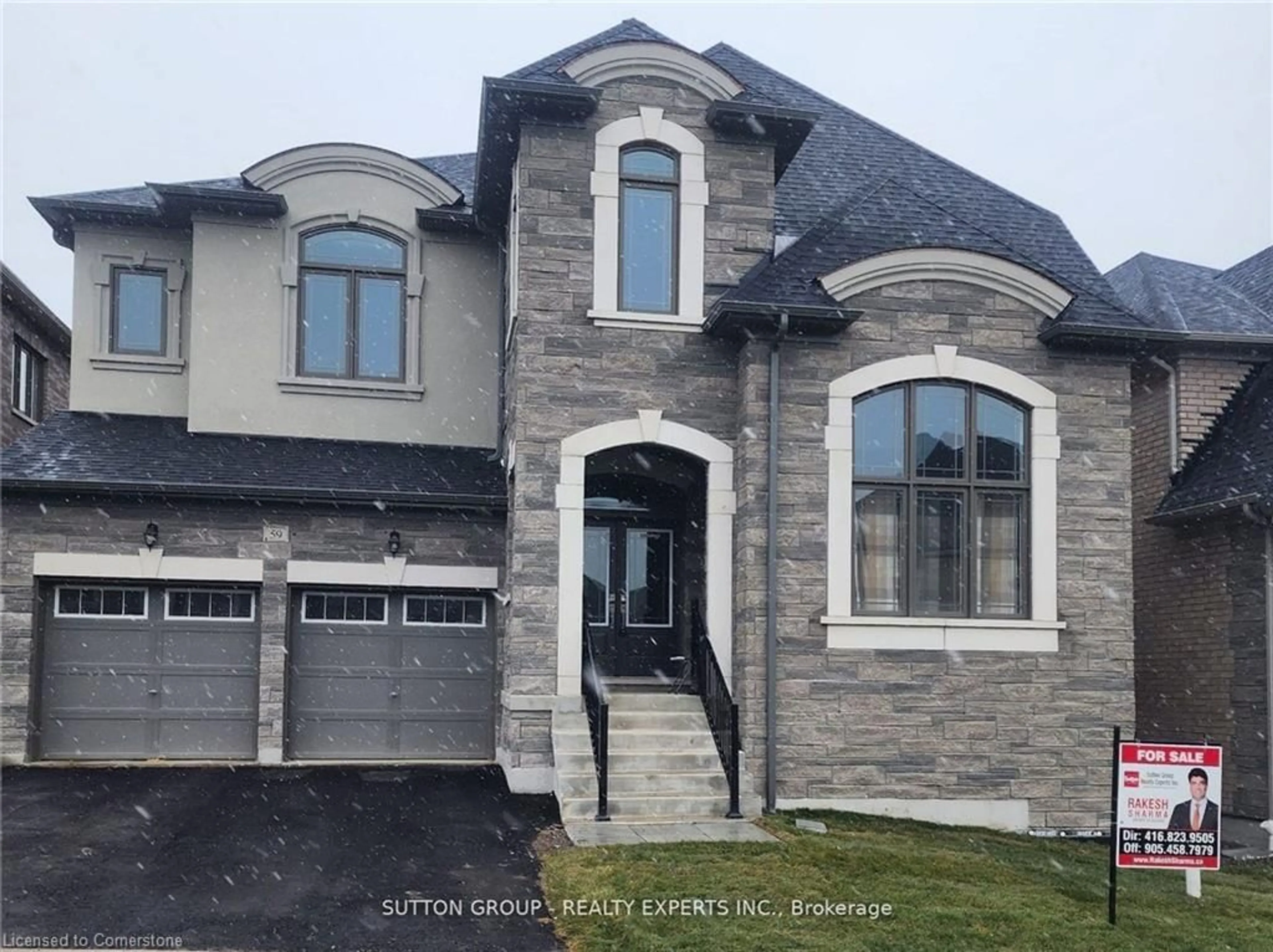 Home with brick exterior material, street for 59 Raspberry Ridge, Caledon Ontario L7C 4M9