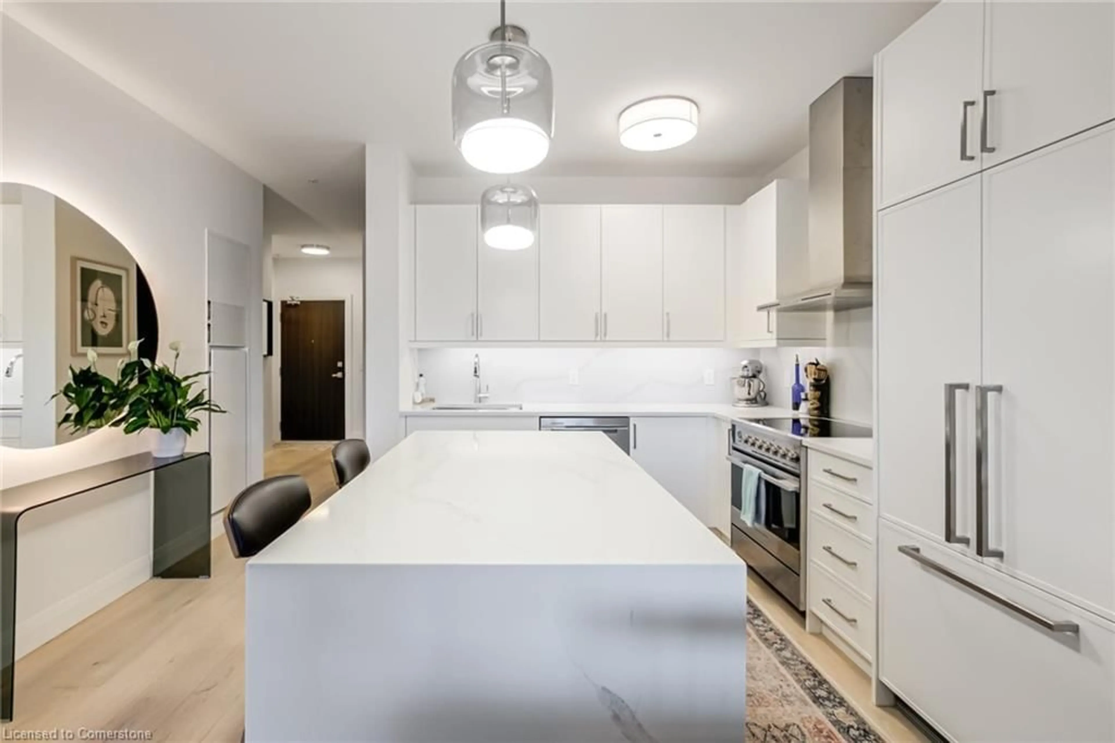 Open concept kitchen, unknown for 500 Brock Ave #205, Burlington Ontario L7S 0A5