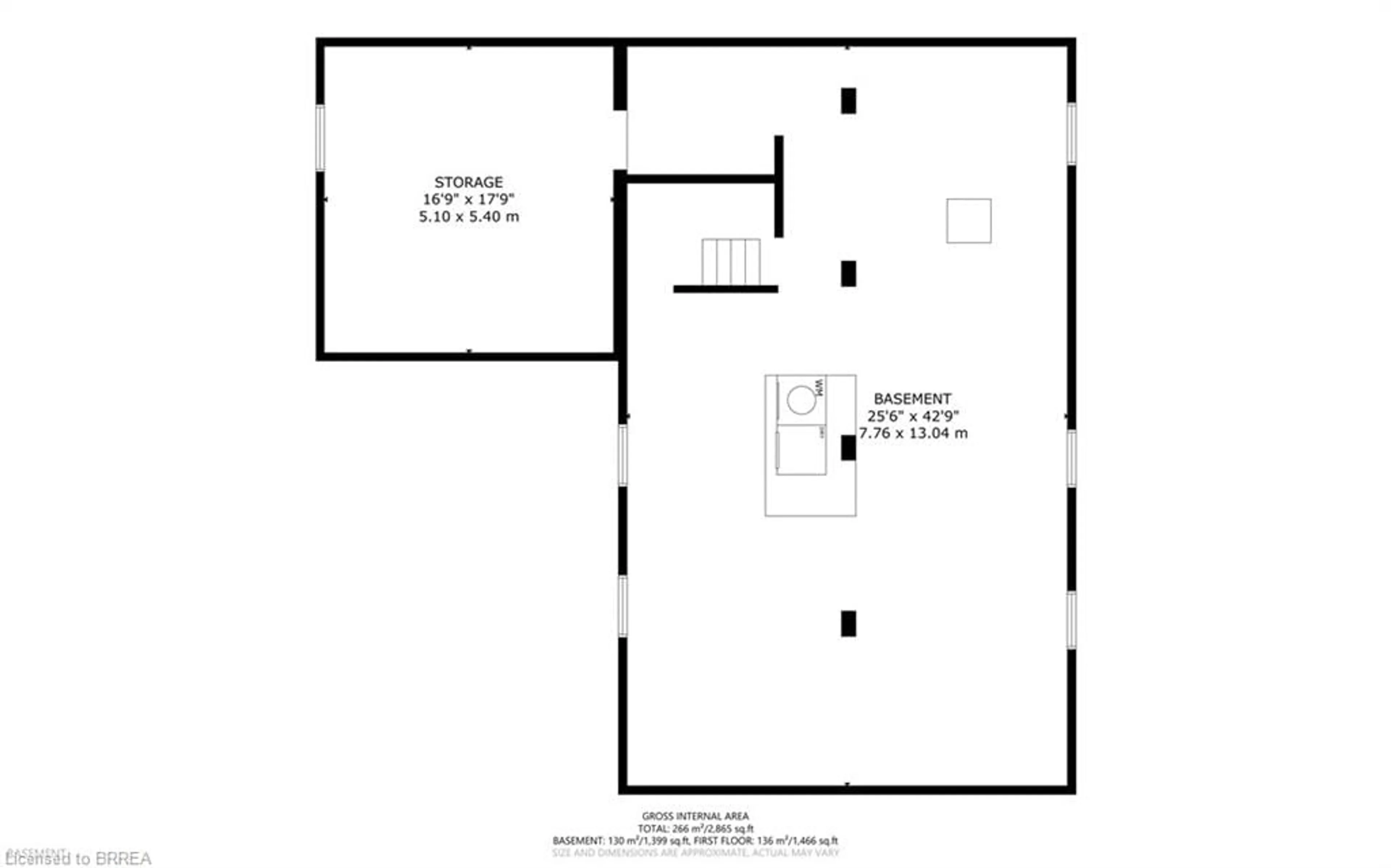 Floor plan for 123 Hatchley Rd, Harley Ontario N0E 1E0