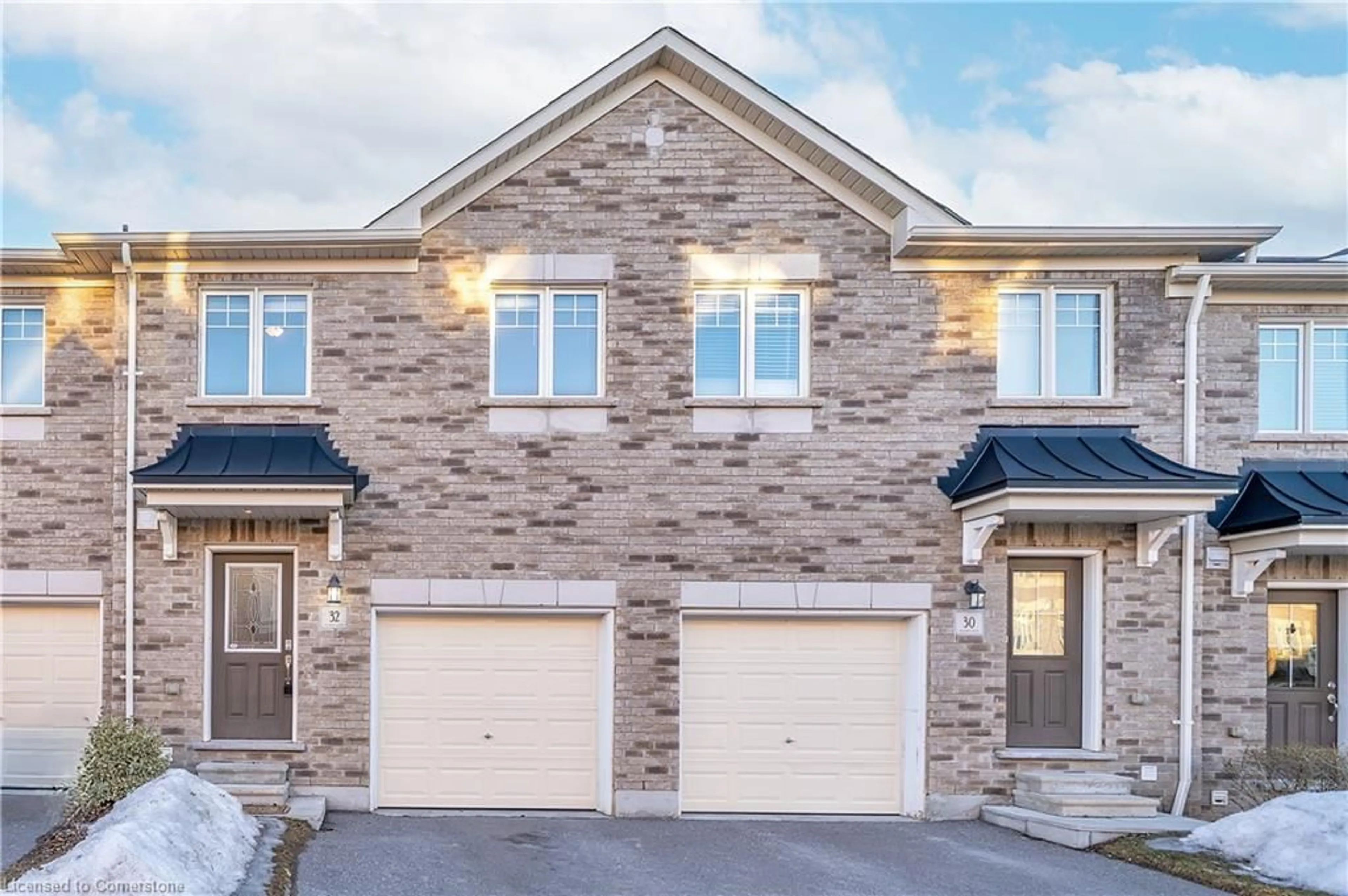 Home with brick exterior material, street for 32 Markham Trail, Clarington Ontario L1C 0S4