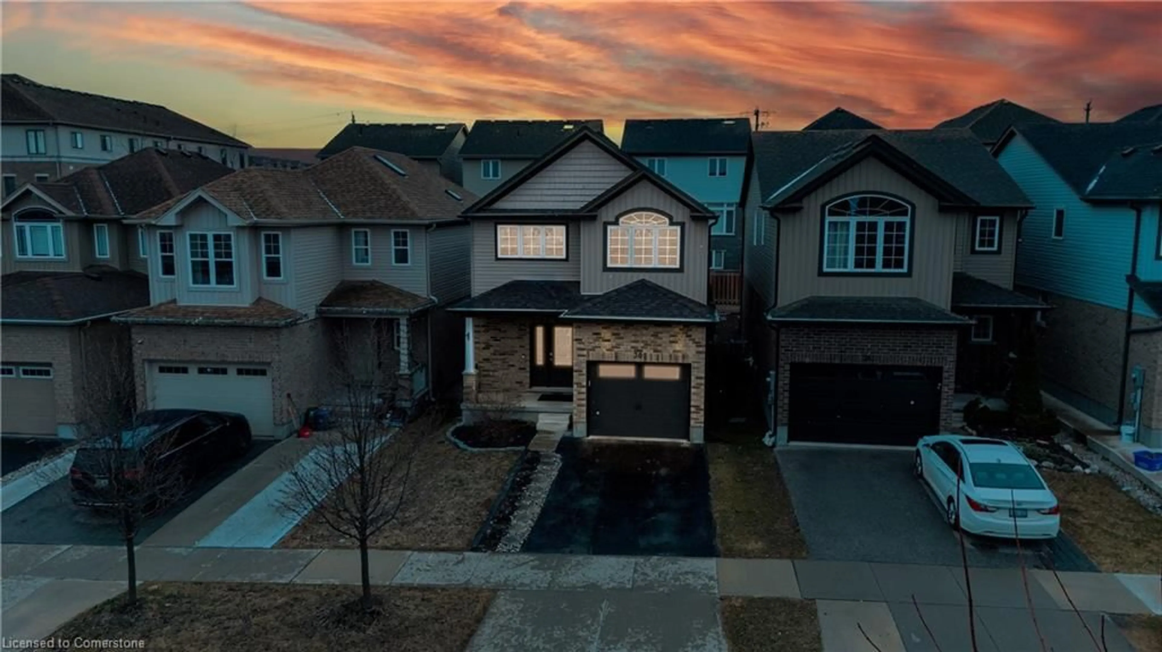 A pic from outside/outdoor area/front of a property/back of a property/a pic from drone, street for 30 Willowrun Dr, Kitchener Ontario N2A 0H5