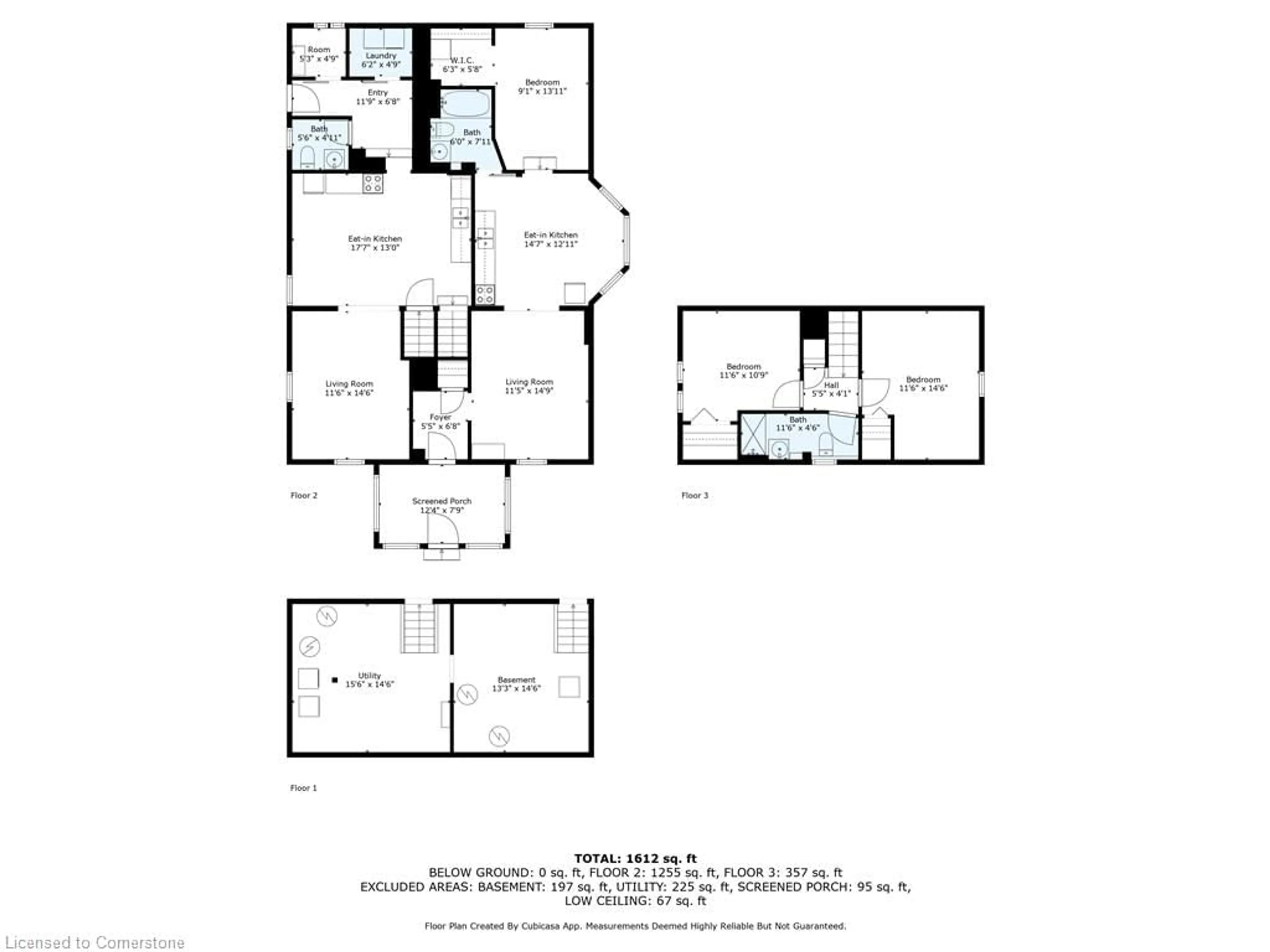 Floor plan for 197 Colborne St, Simcoe Ontario N3Y 3V4