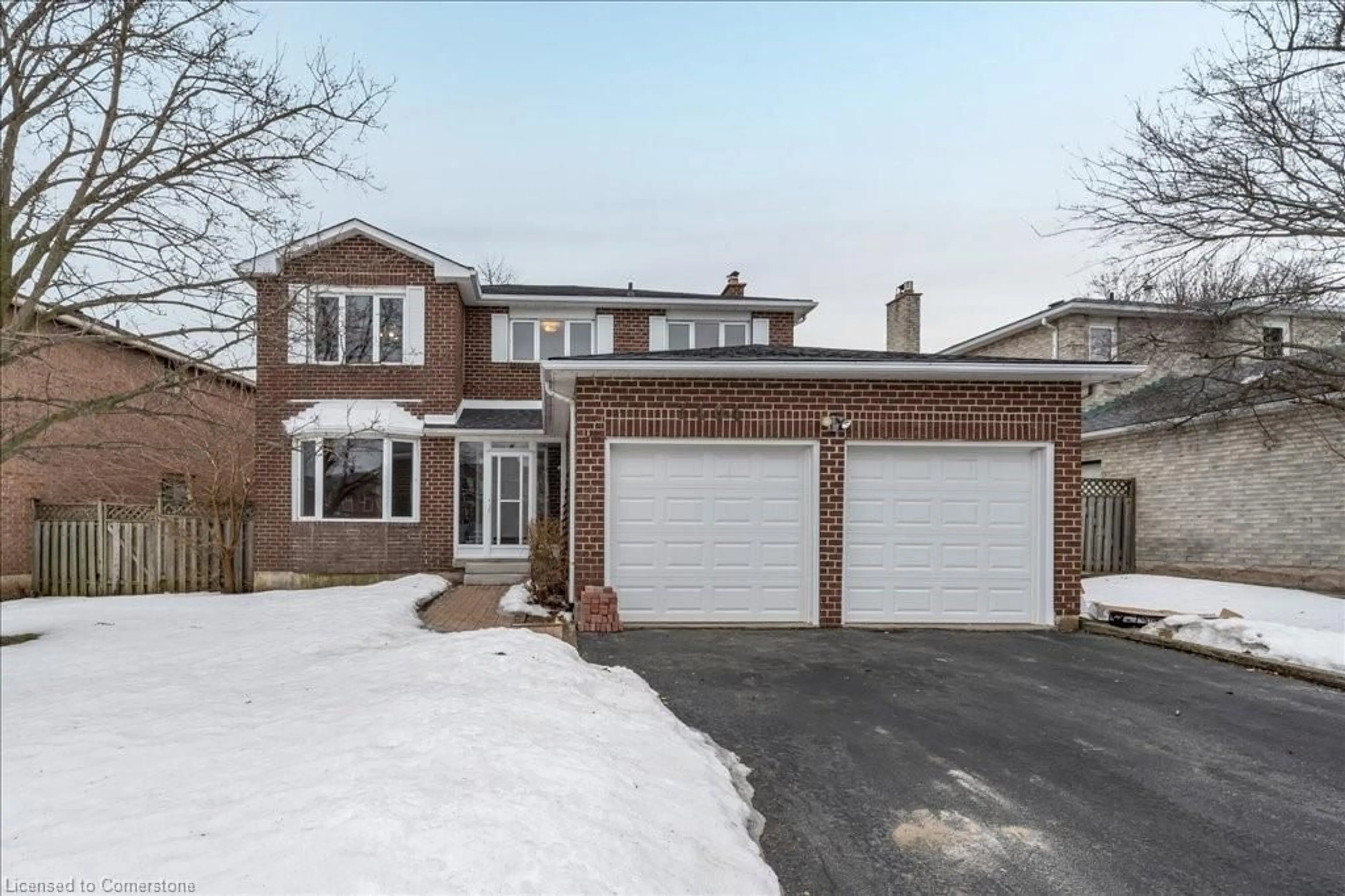 Home with brick exterior material, street for 1404 White Oaks Blvd, Oakville Ontario L6H 4R7